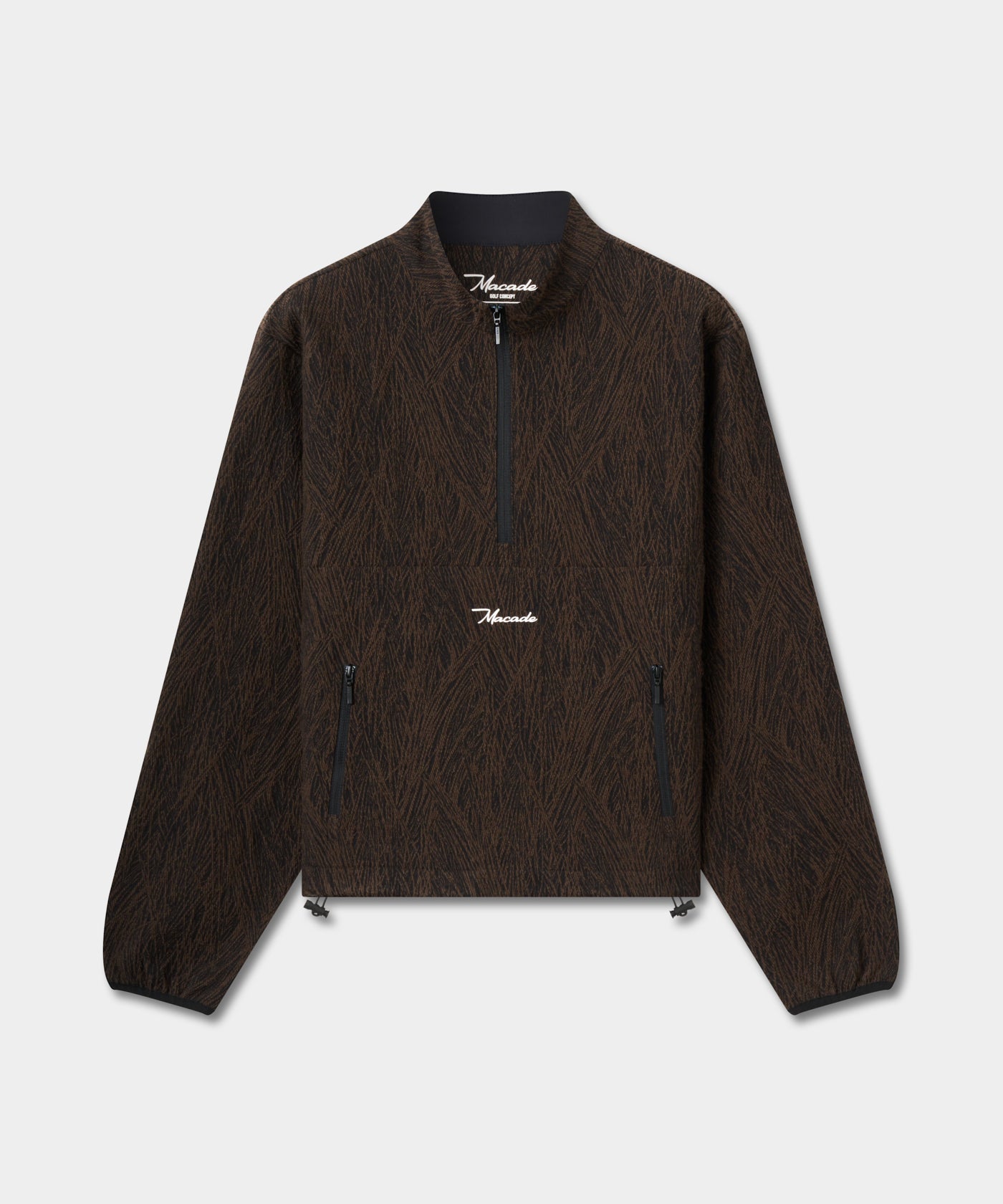 Brown Crossover Tech Anorak