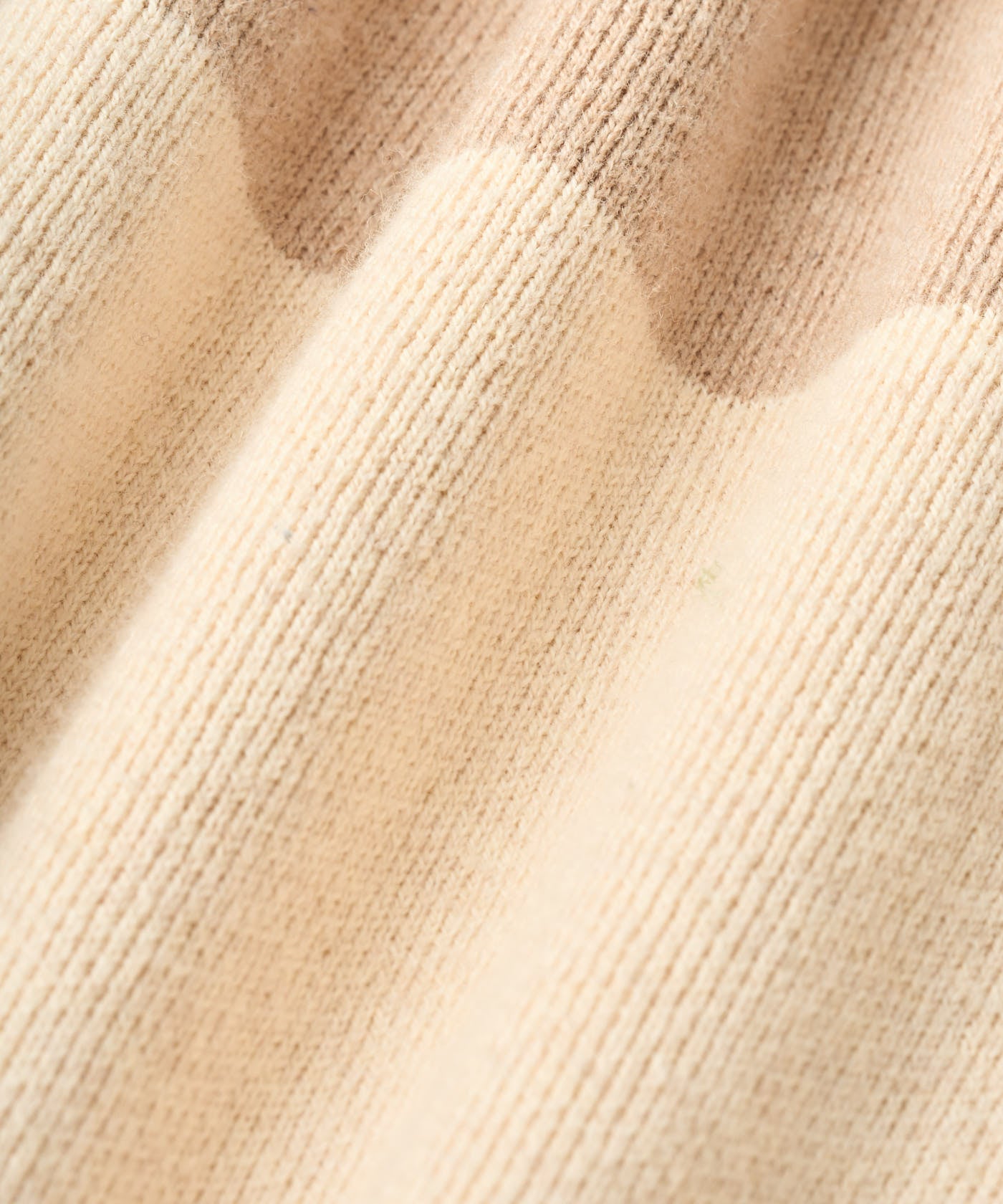 Sand Cashmere Blend Knit Polo