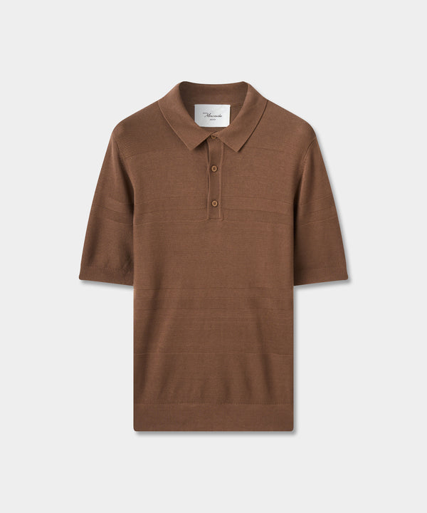Walker Prime Knit Shirt - Brown