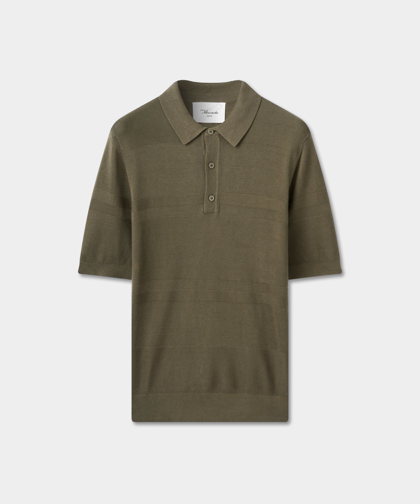 Walker Olive Prime Knit Shirt