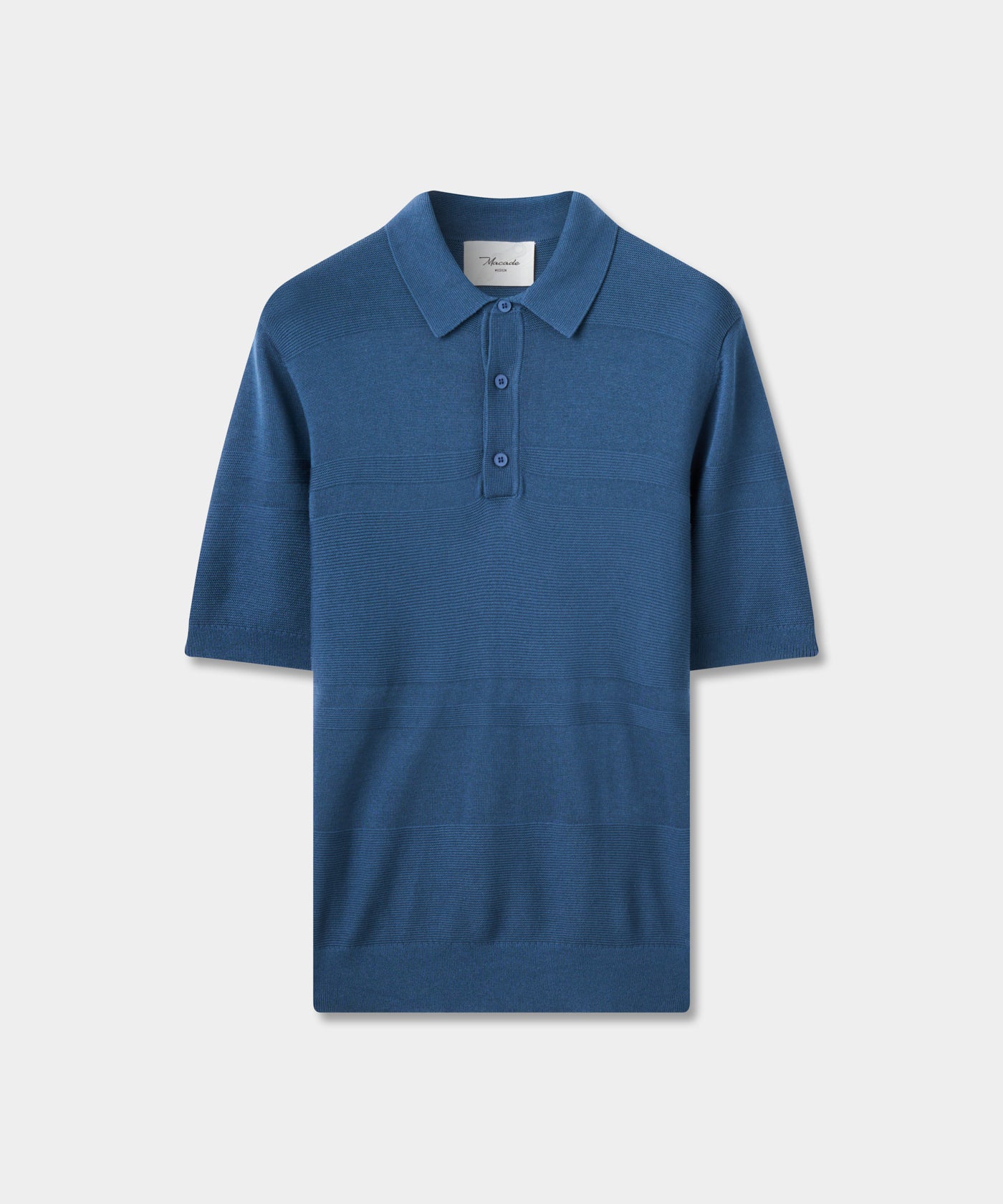Walker Steel Blue Prime Knit Shirt