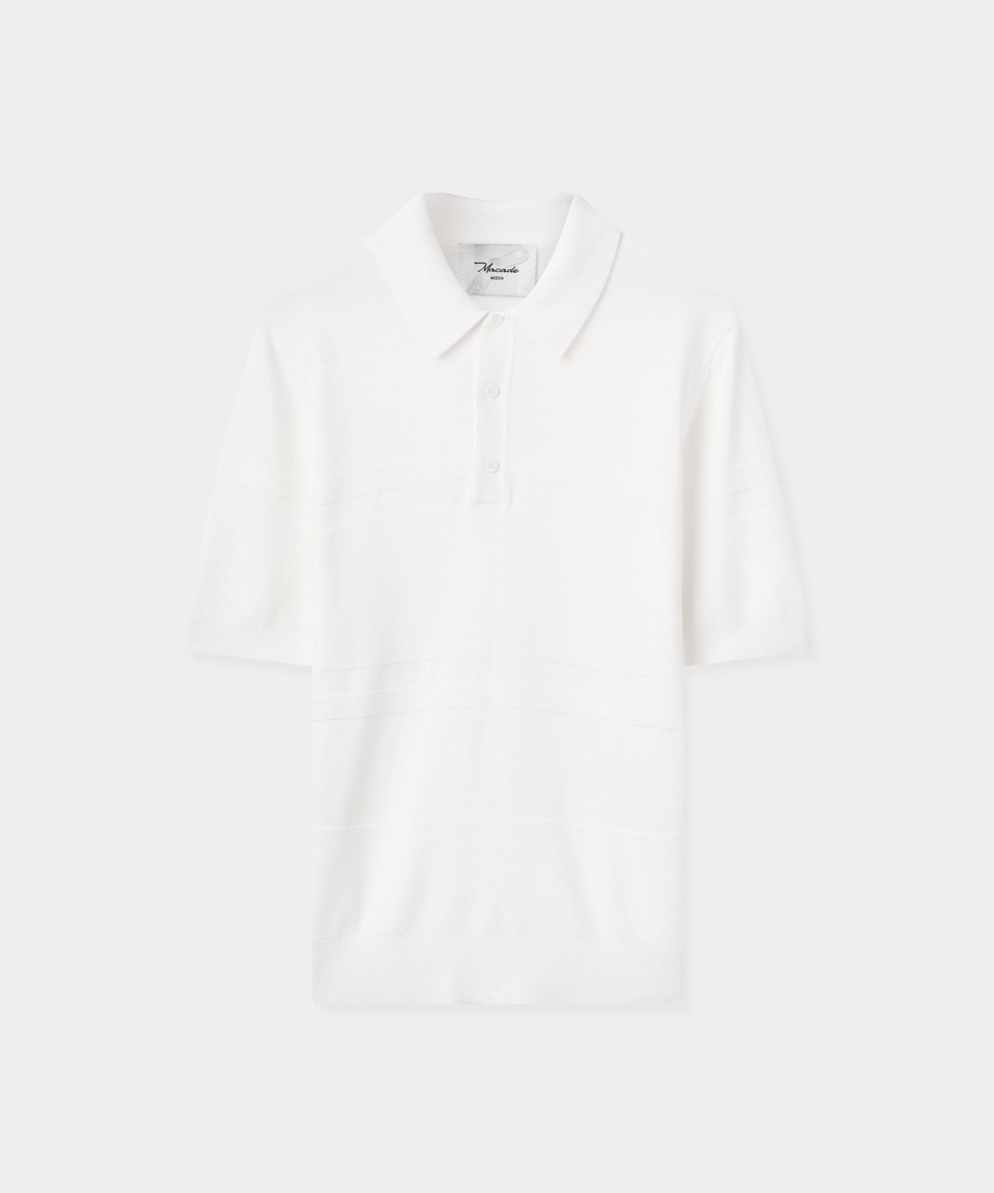 Walker White Prime Knit Shirt