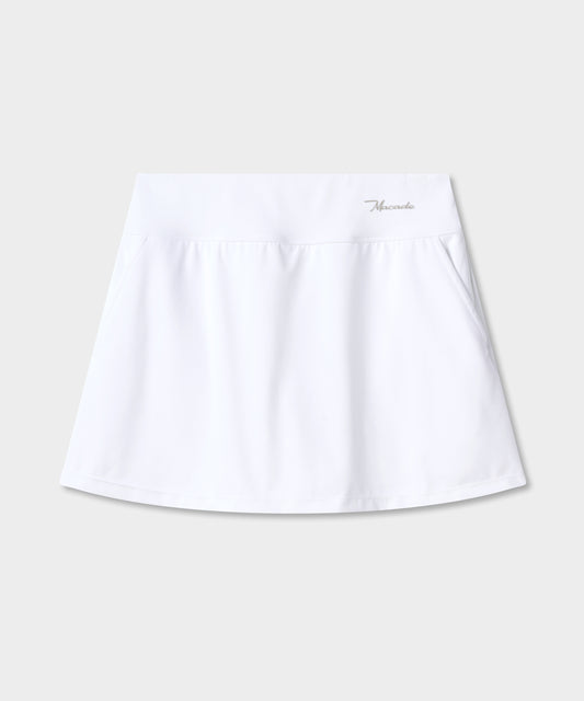 Gia White Air Skort