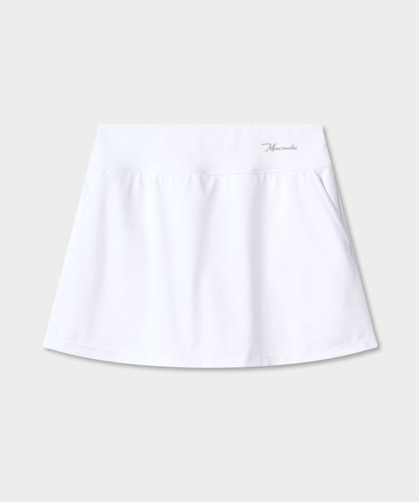 Gia Air Skort - White