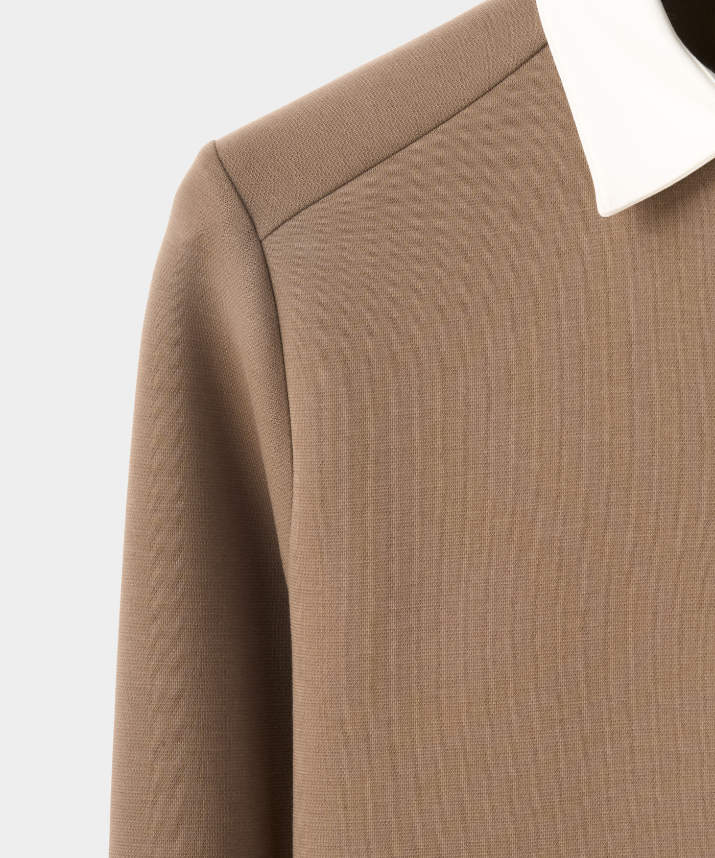 Rae Sepia Polo Sweatshirt