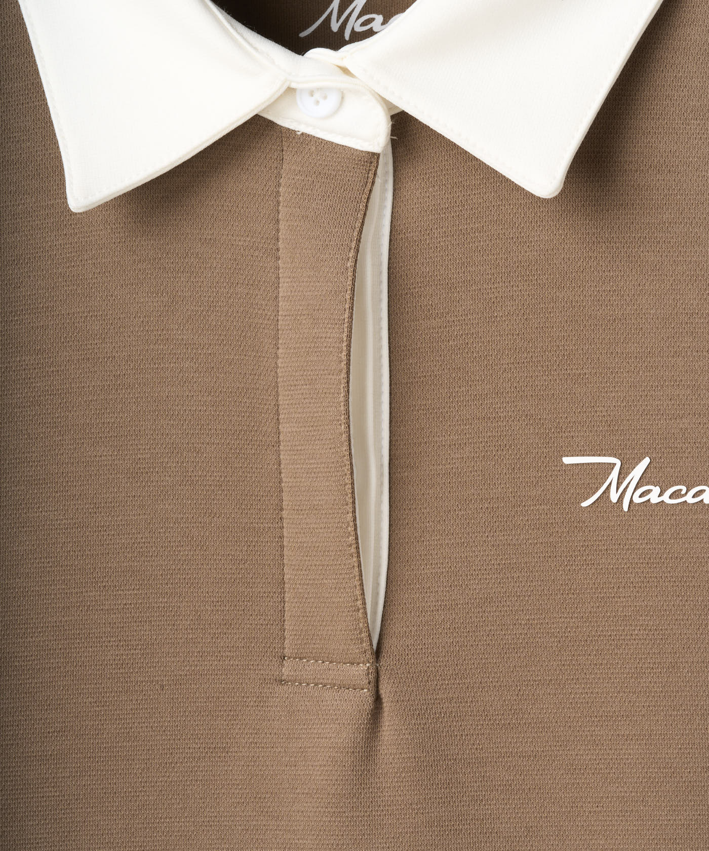 Rae Sepia Polo Sweatshirt