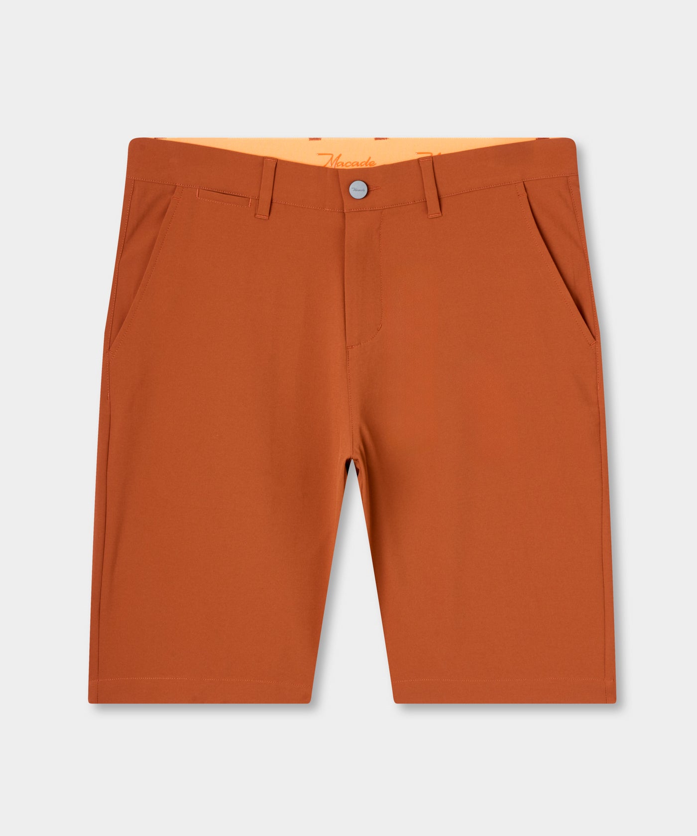 Rust Four-Way Stretch Shorts