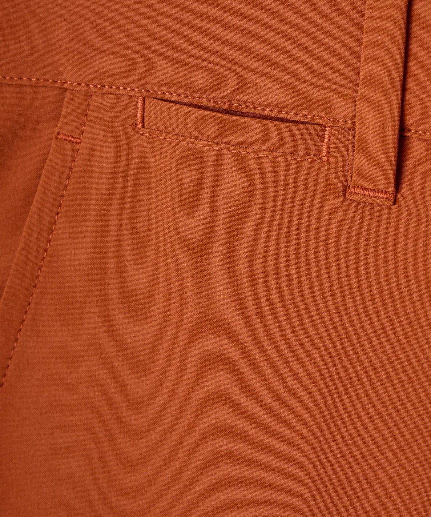 Rust Four-Way Stretch Shorts