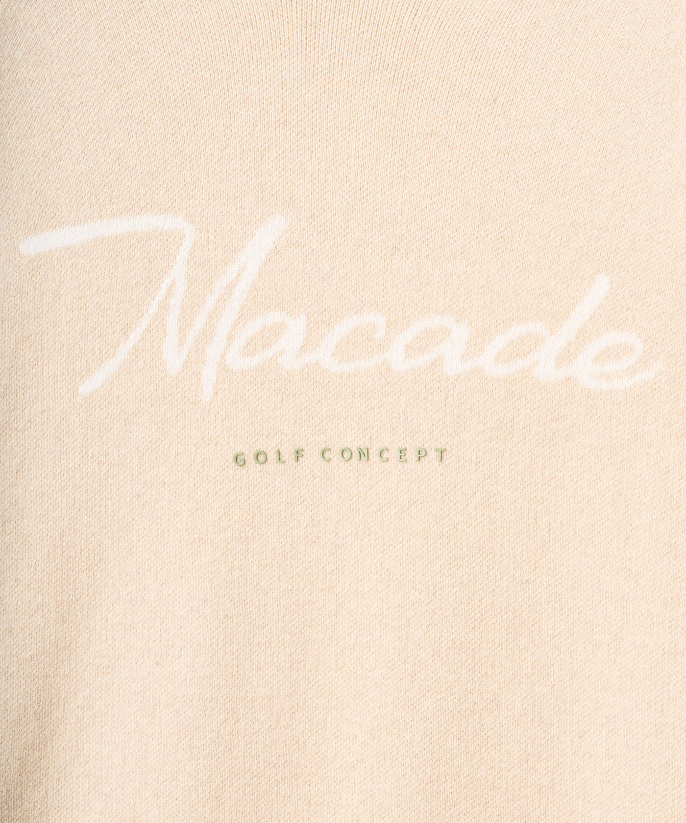 Sand Signature Knit Hoodie