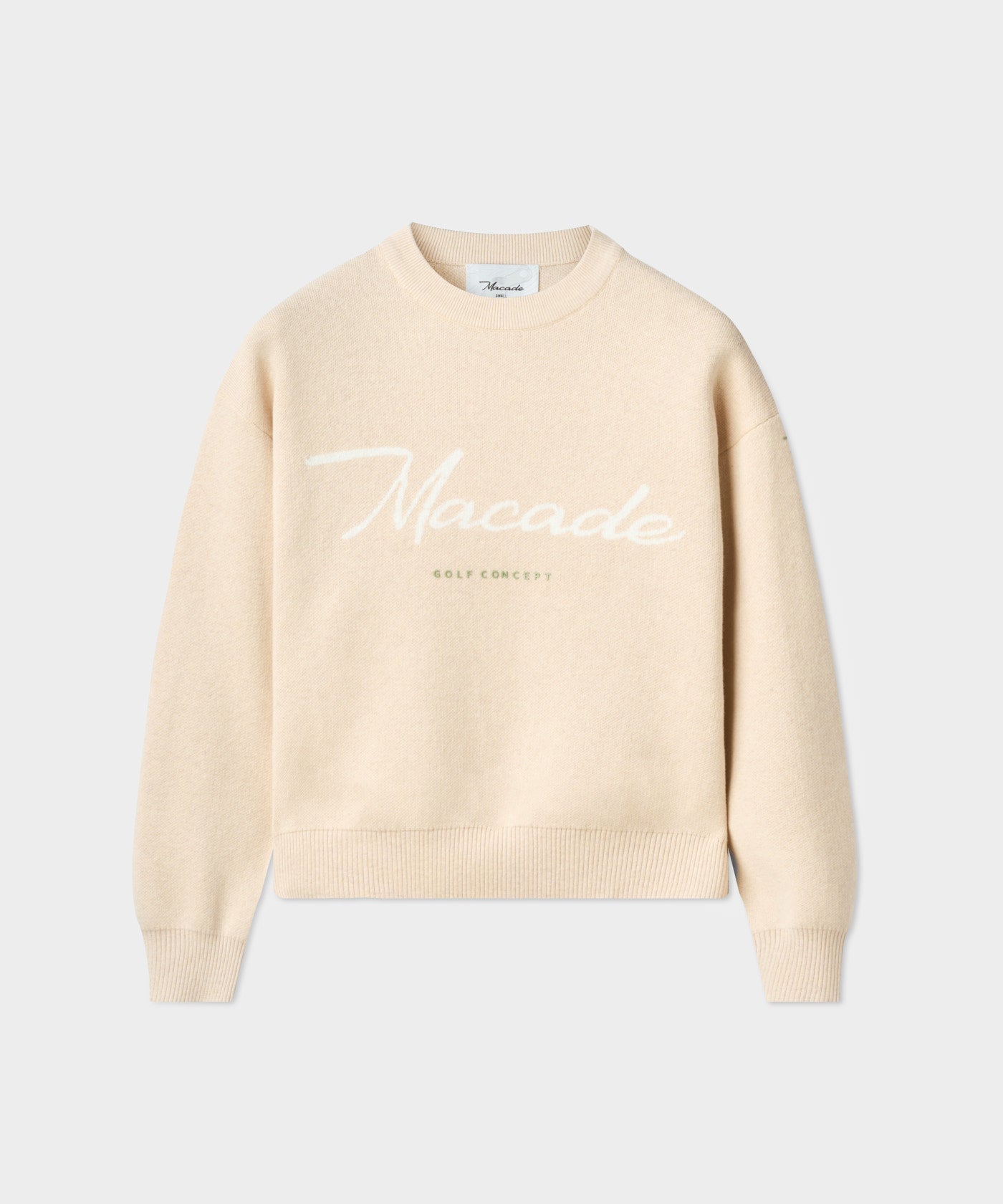 Sand Signature Knit Sweater