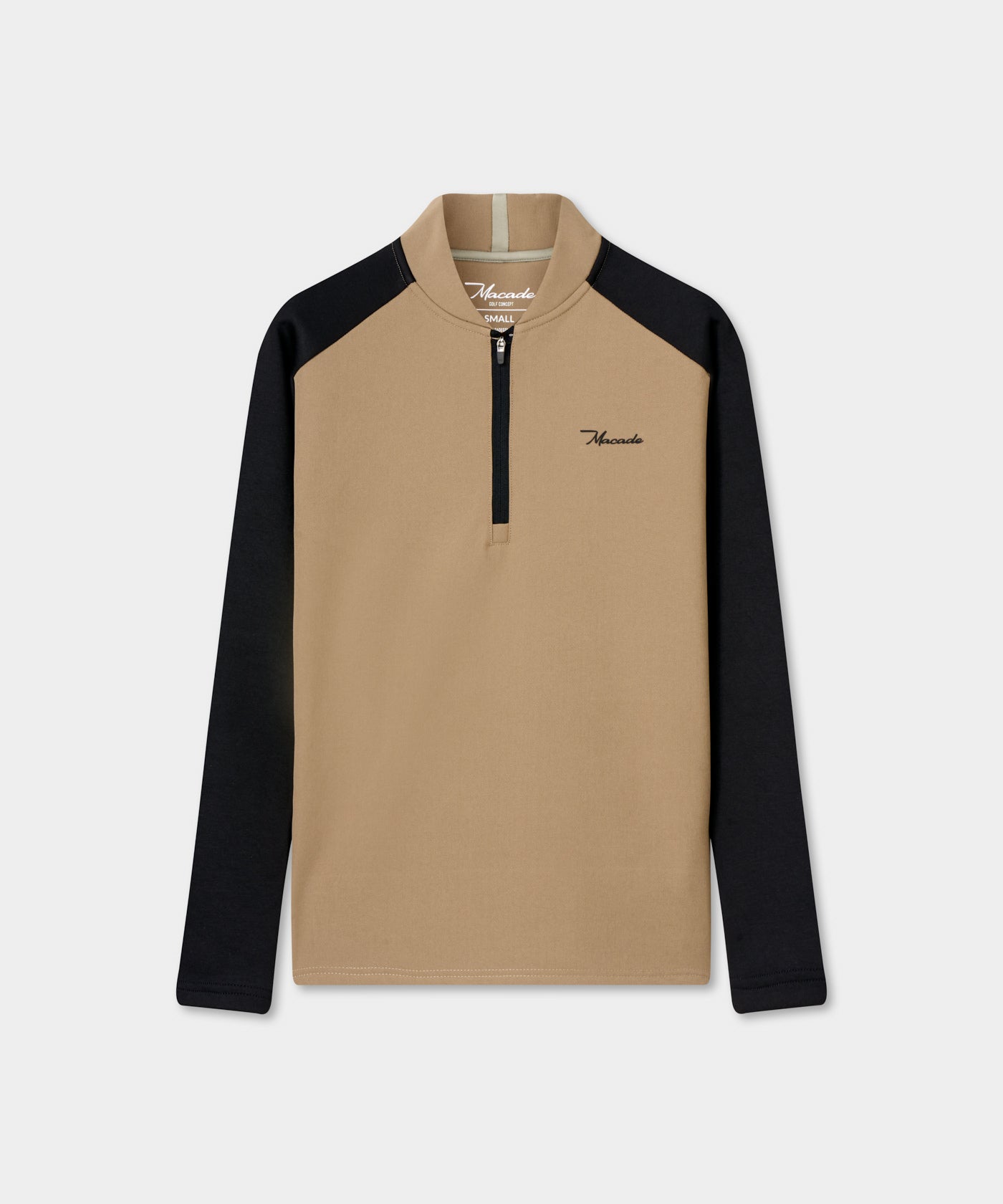 Tan Hybrid Shield TX Quarter Zip