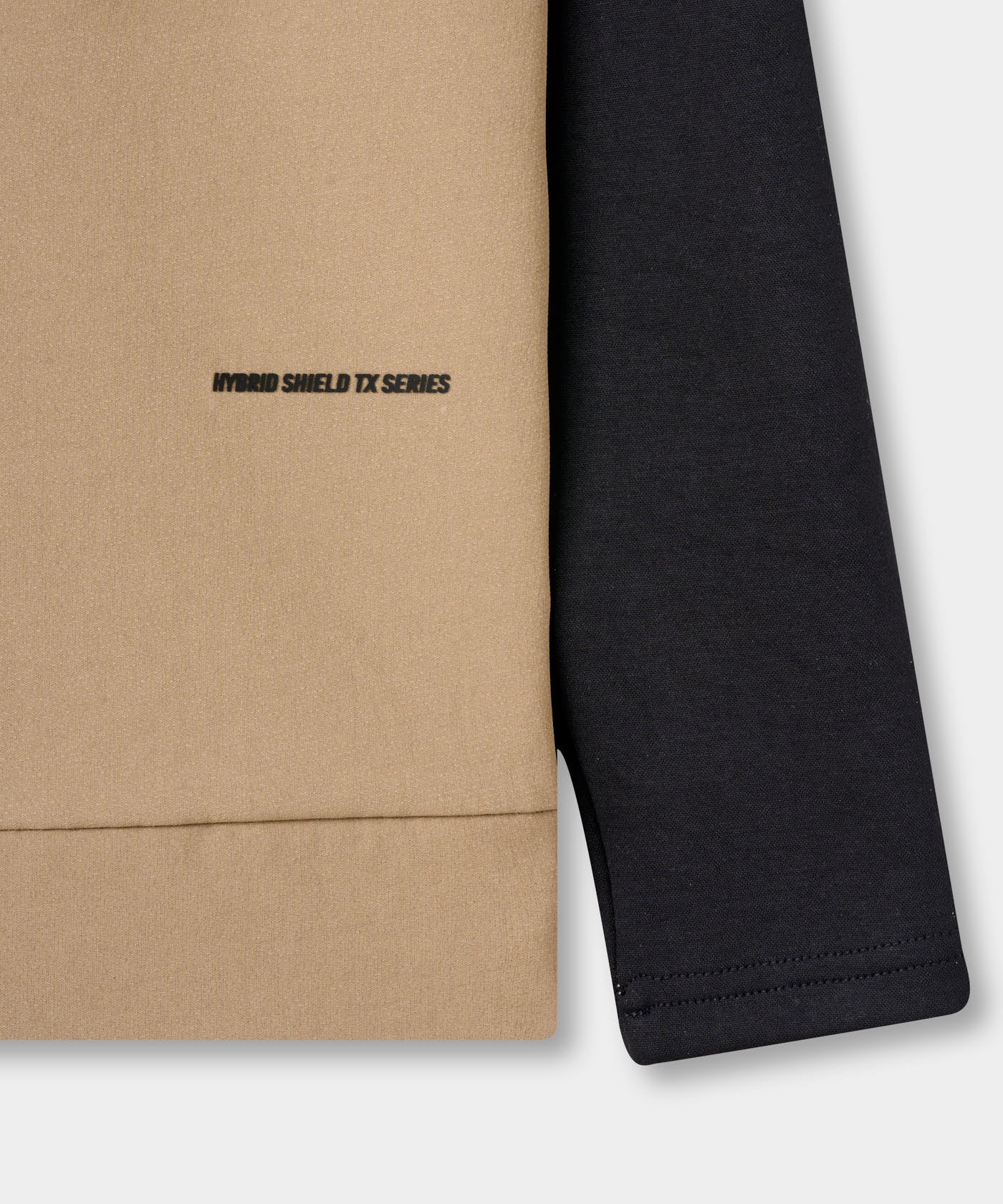 Tan Hybrid Shield TX Quarter Zip