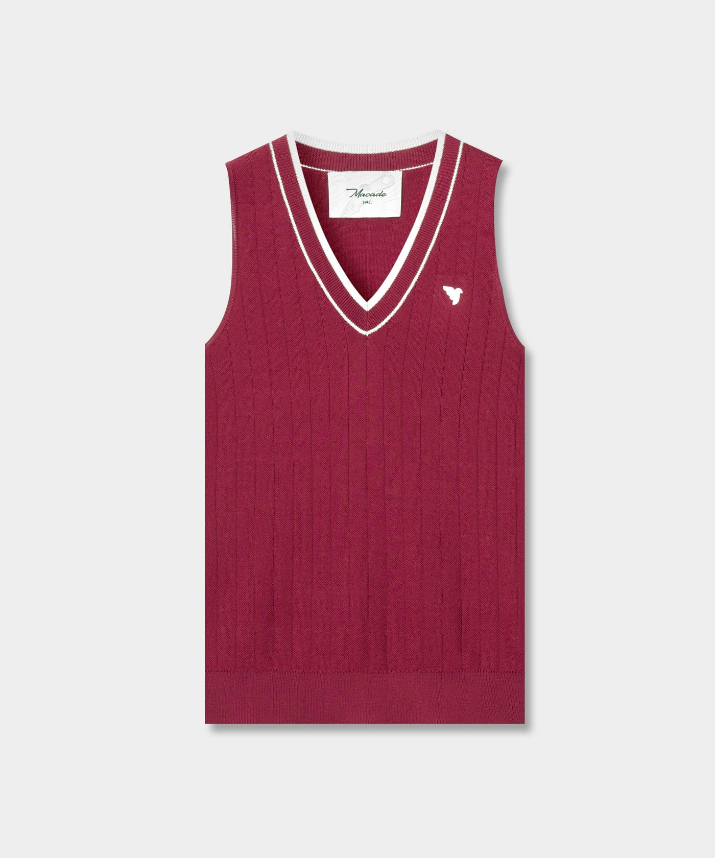 Ana Sleeveless V-Neck - Mulberry