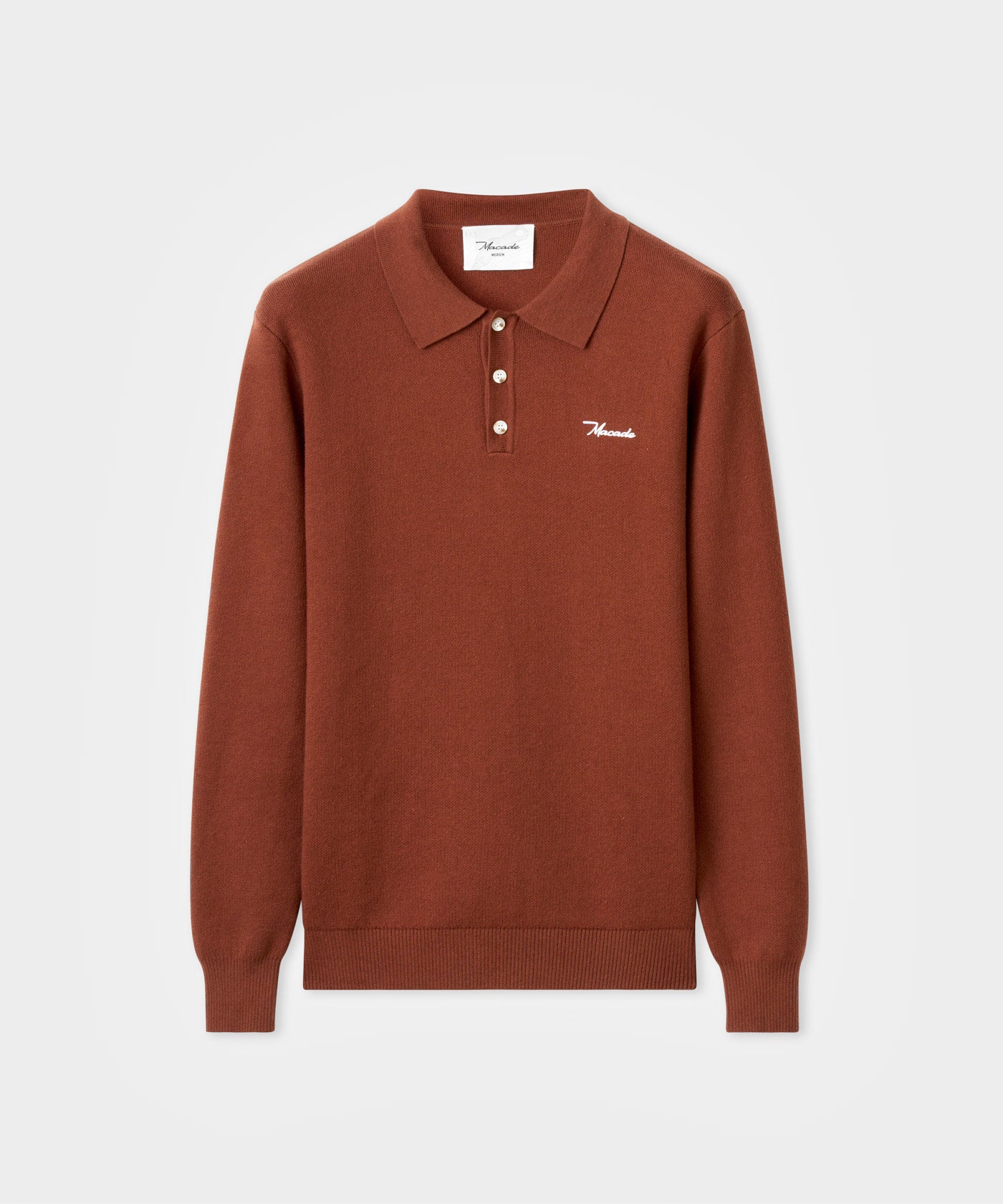Club Knit Polo - Rust