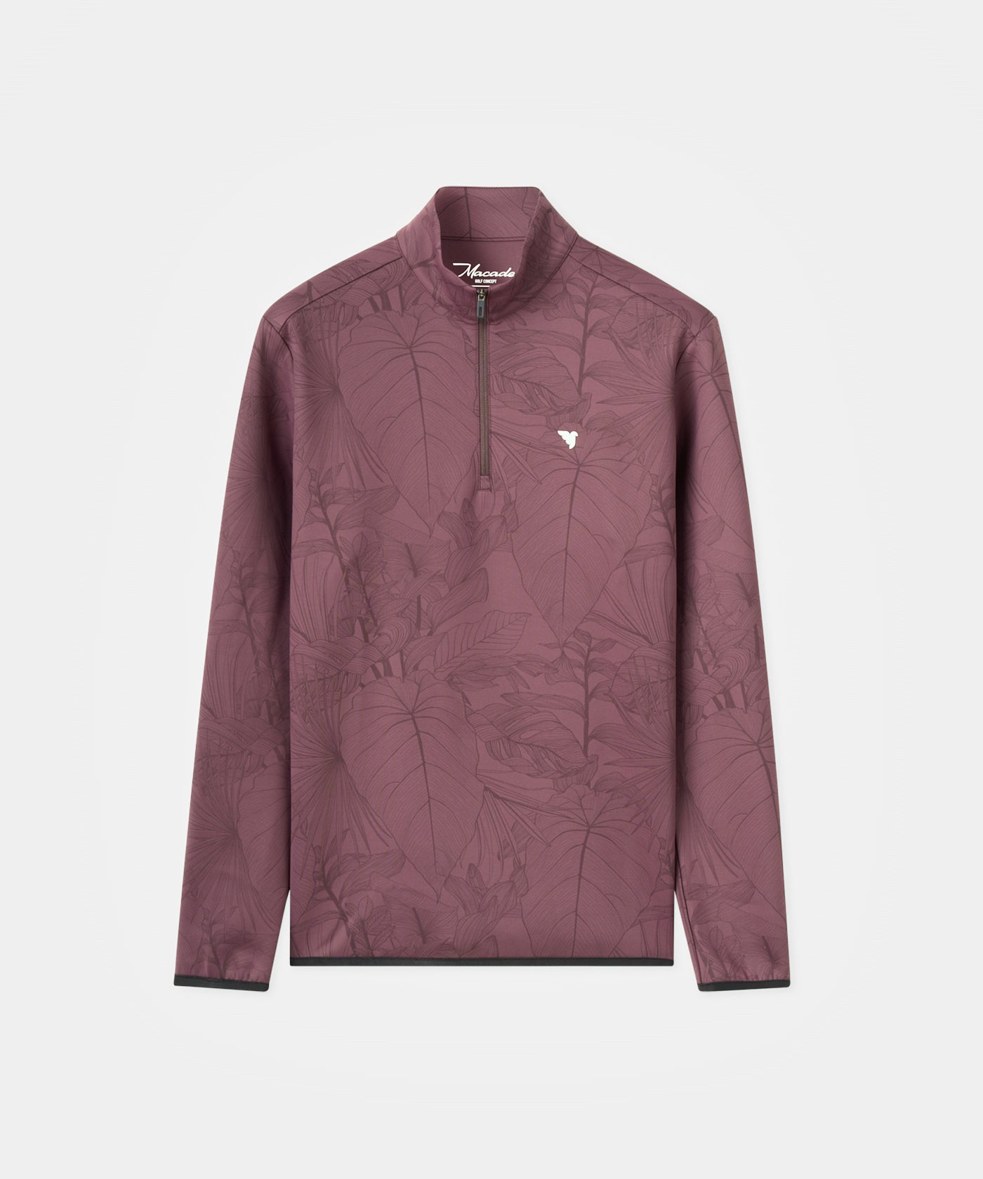 Mauve Palm Therma Quarter Zip
