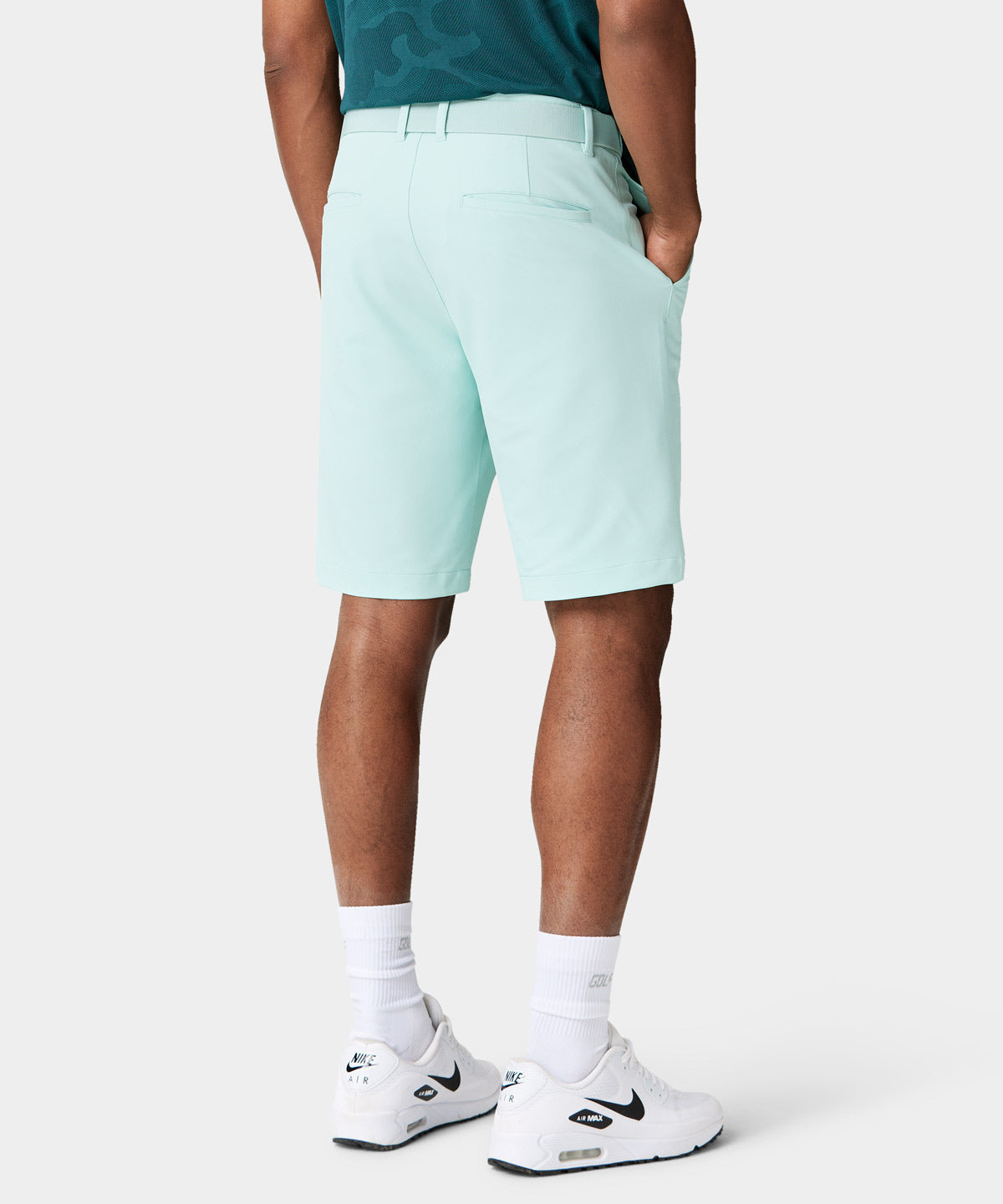Mint Four-Way Stretch Shorts Macade Golf