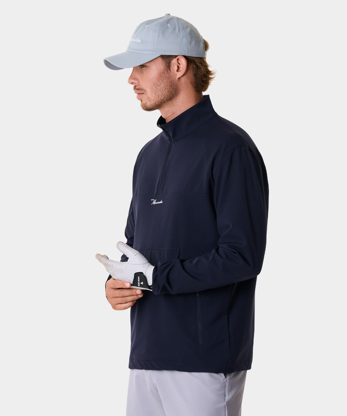 Navy TX Range Anorak Macade Golf