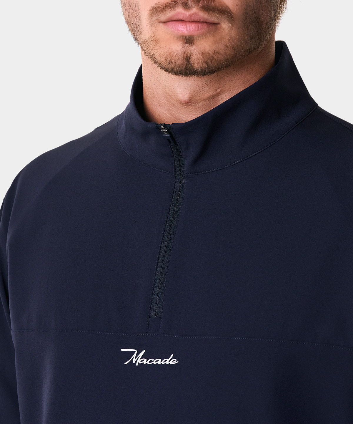Navy TX Range Anorak Macade Golf