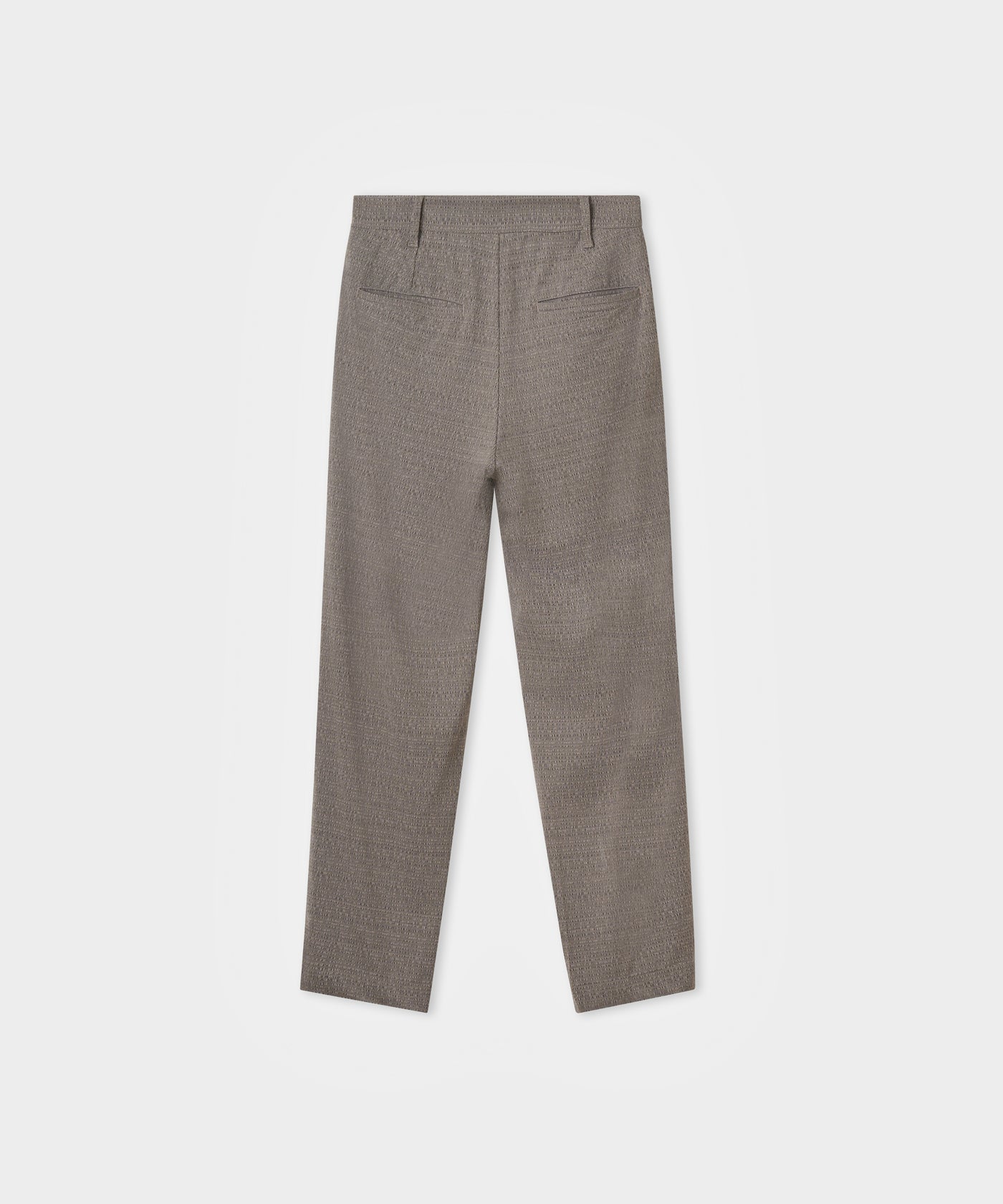 Nola Pleated Trousers - Charcoal flatlay 08