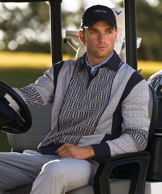 TR Ridgeweave Sweater - Blue