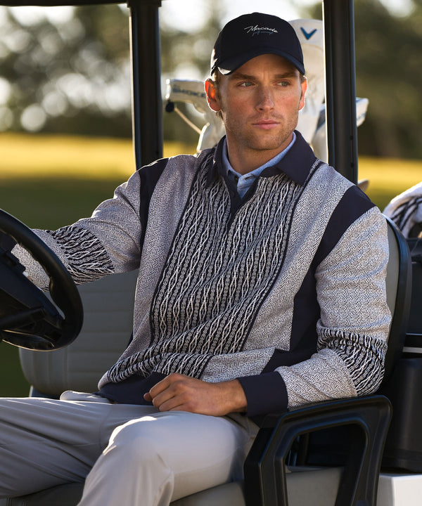 TR Ridgeweave Sweater - Blue