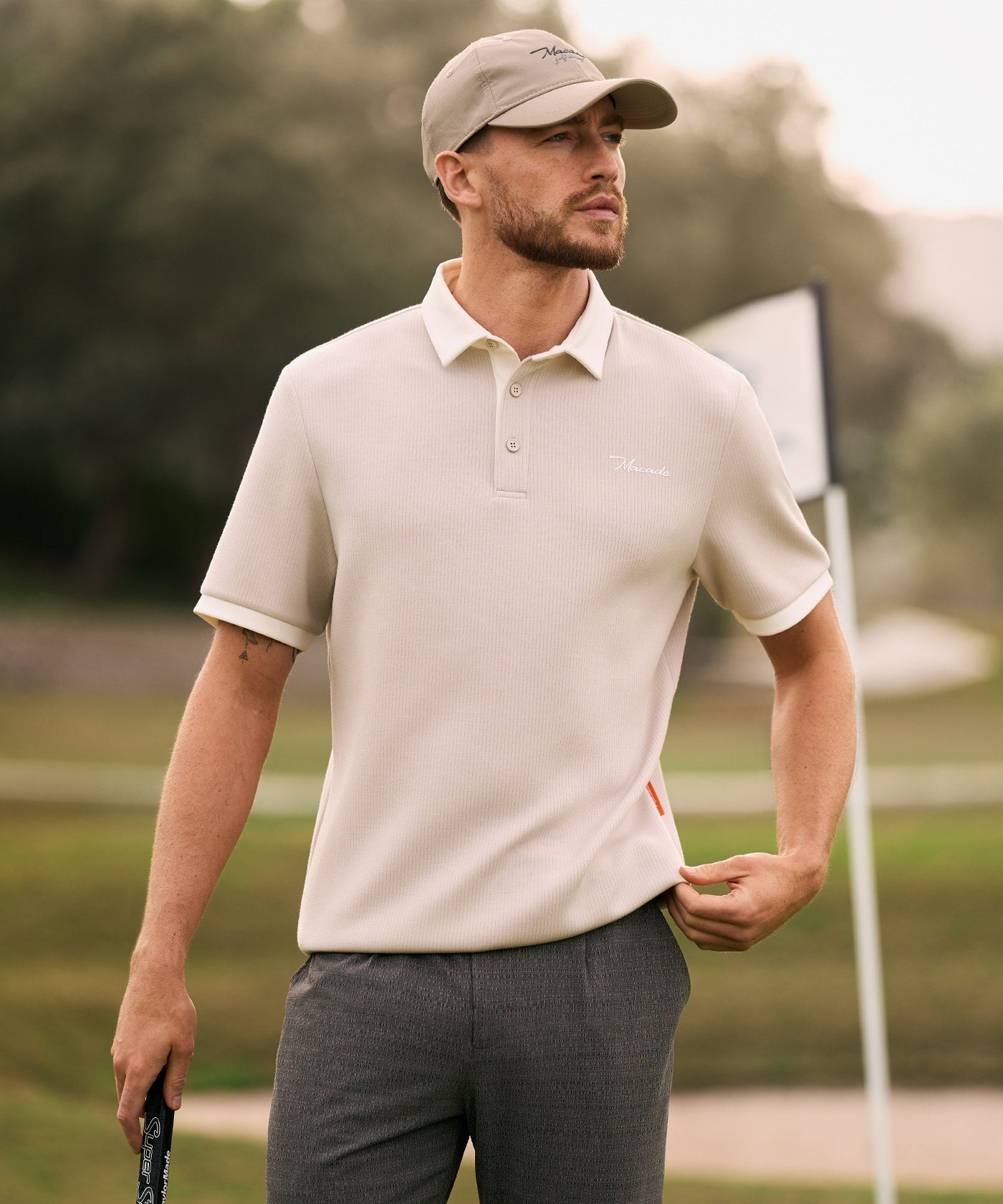 AR Tech Polo - Tan