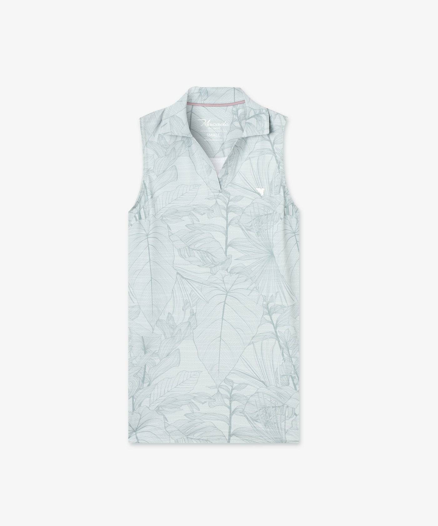 Paige Sleeveless Shirt - Green Palm