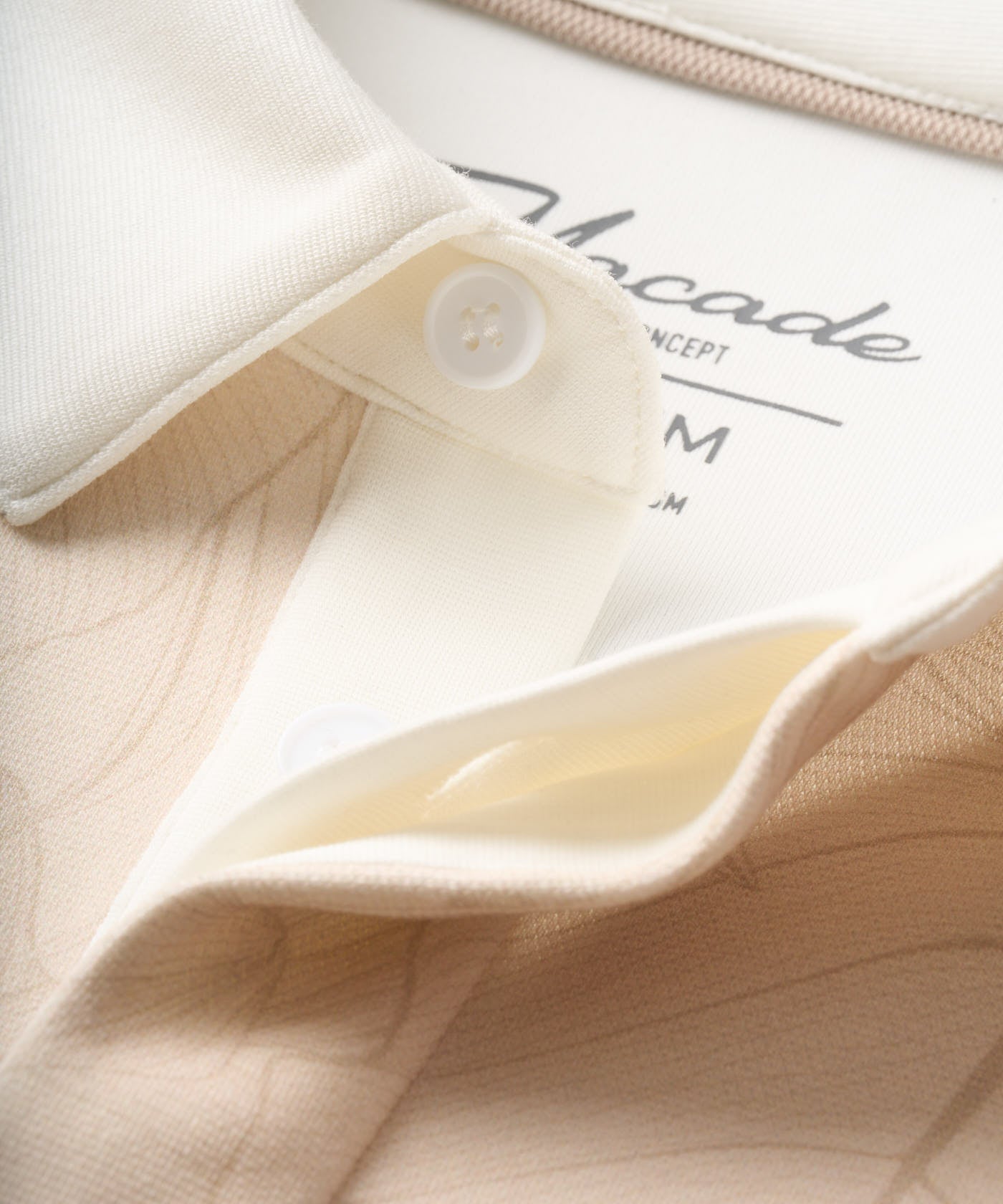 Rae Palm Polo Sweatshirt