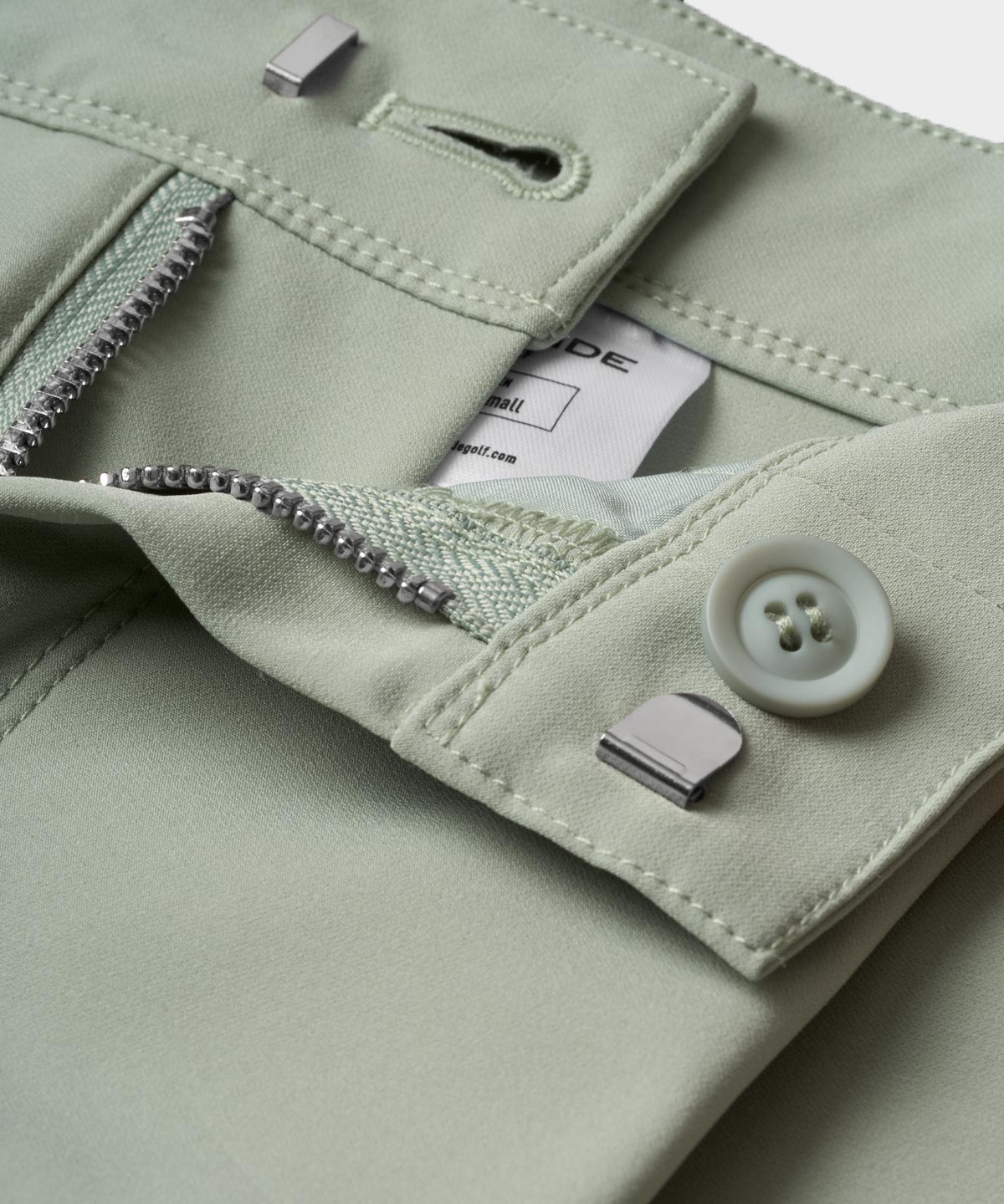 Sage Pleated Course Shorts Macade Golf