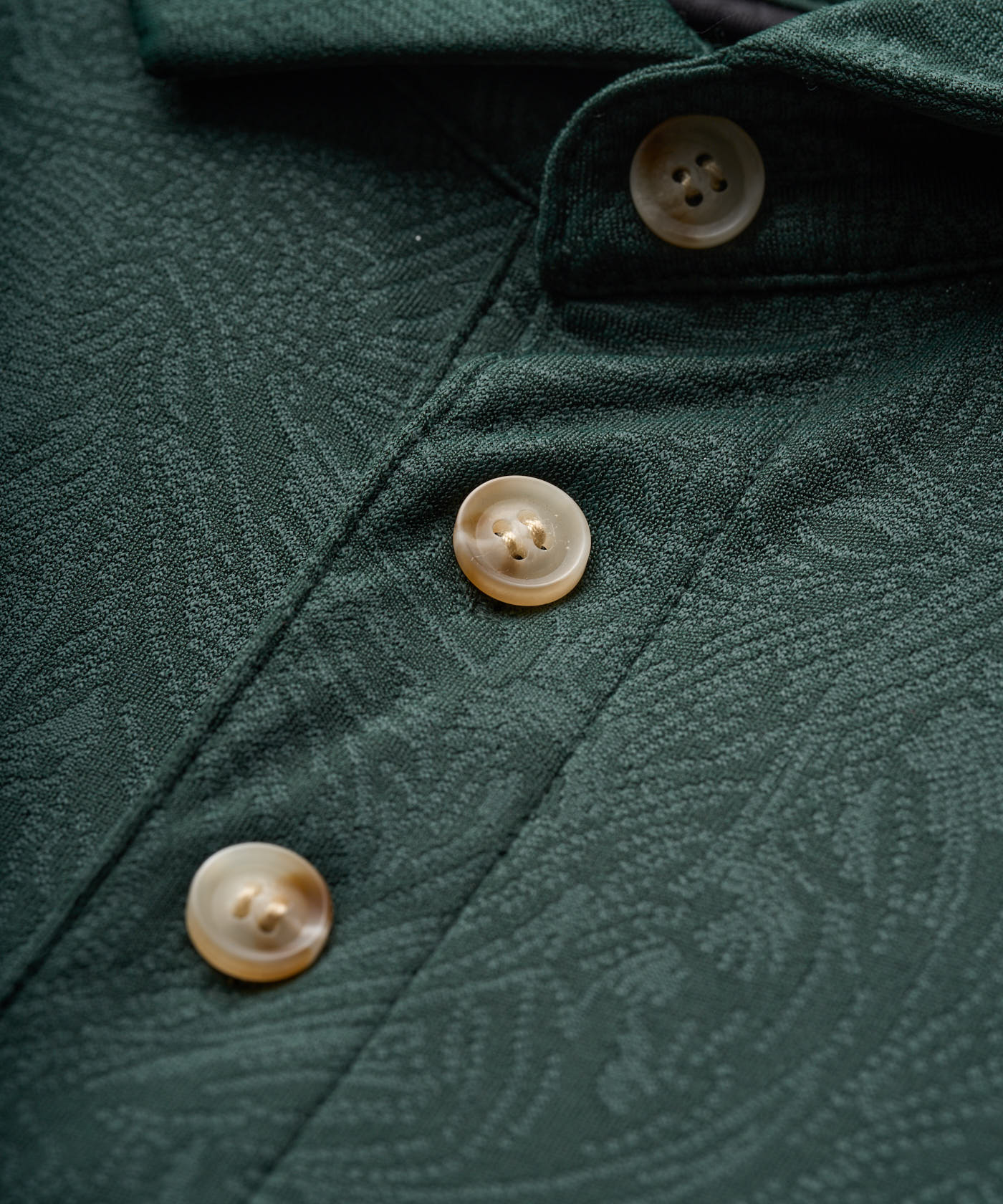 Green Paisley Core Polo Shirt