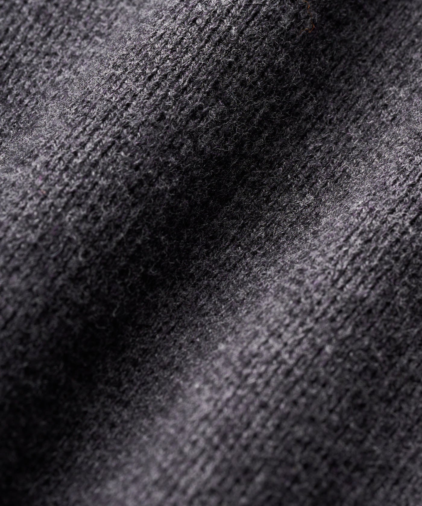 Ash Grey Oversized Knit Sweater