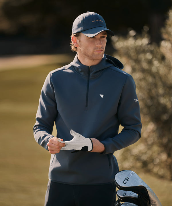 Therma Hoodie Zip - Spruce Blue