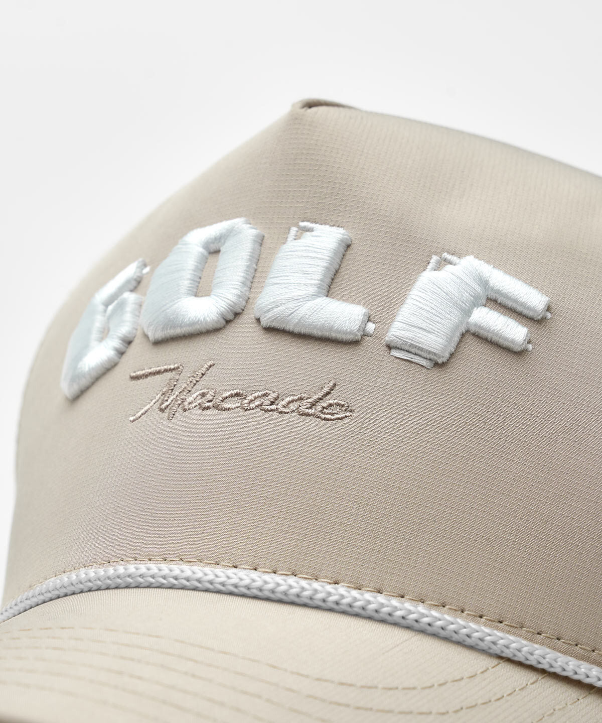 Tan Crossover Rope Snapback Macade Golf