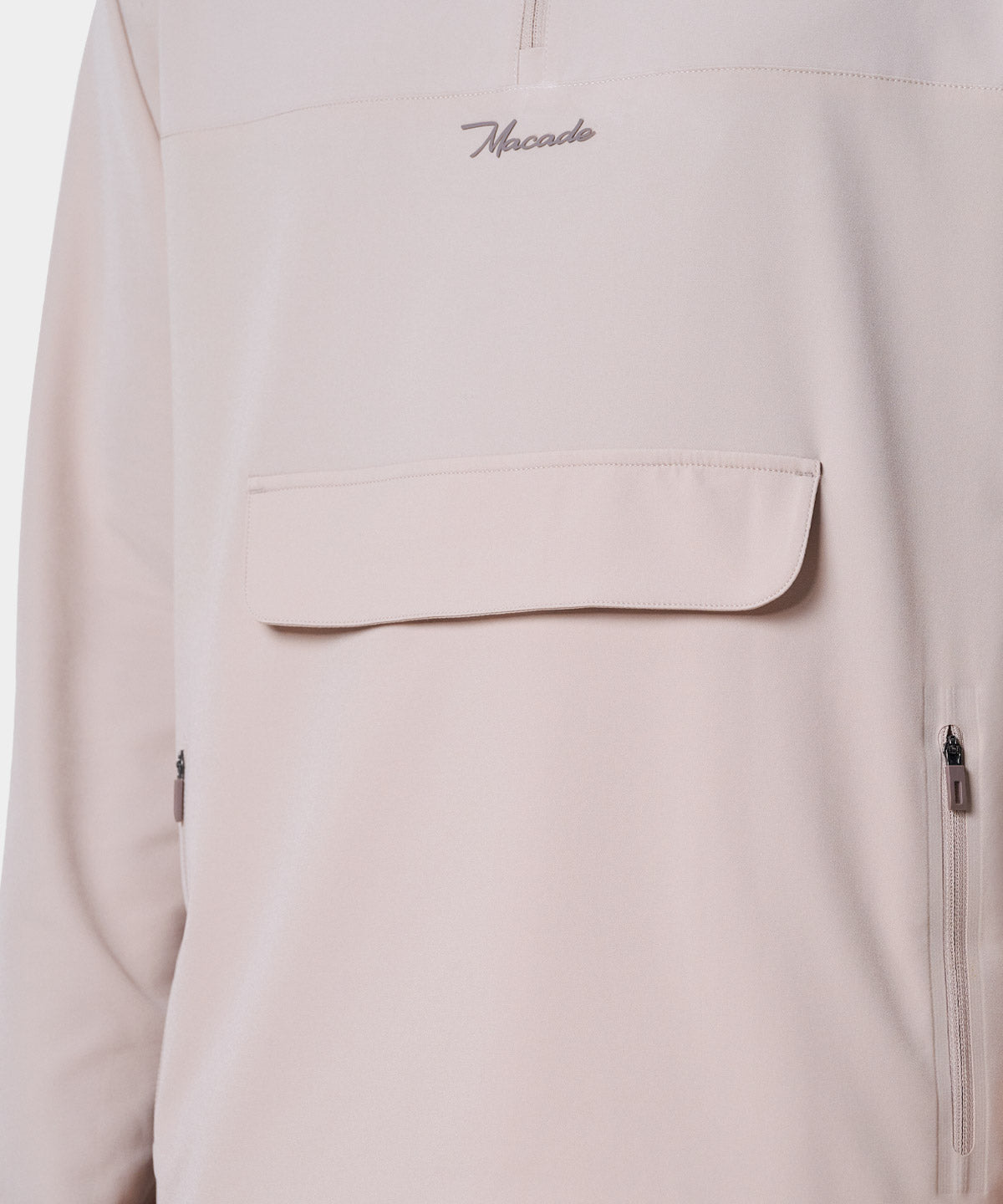 Tan TX Range Anorak Macade Golf