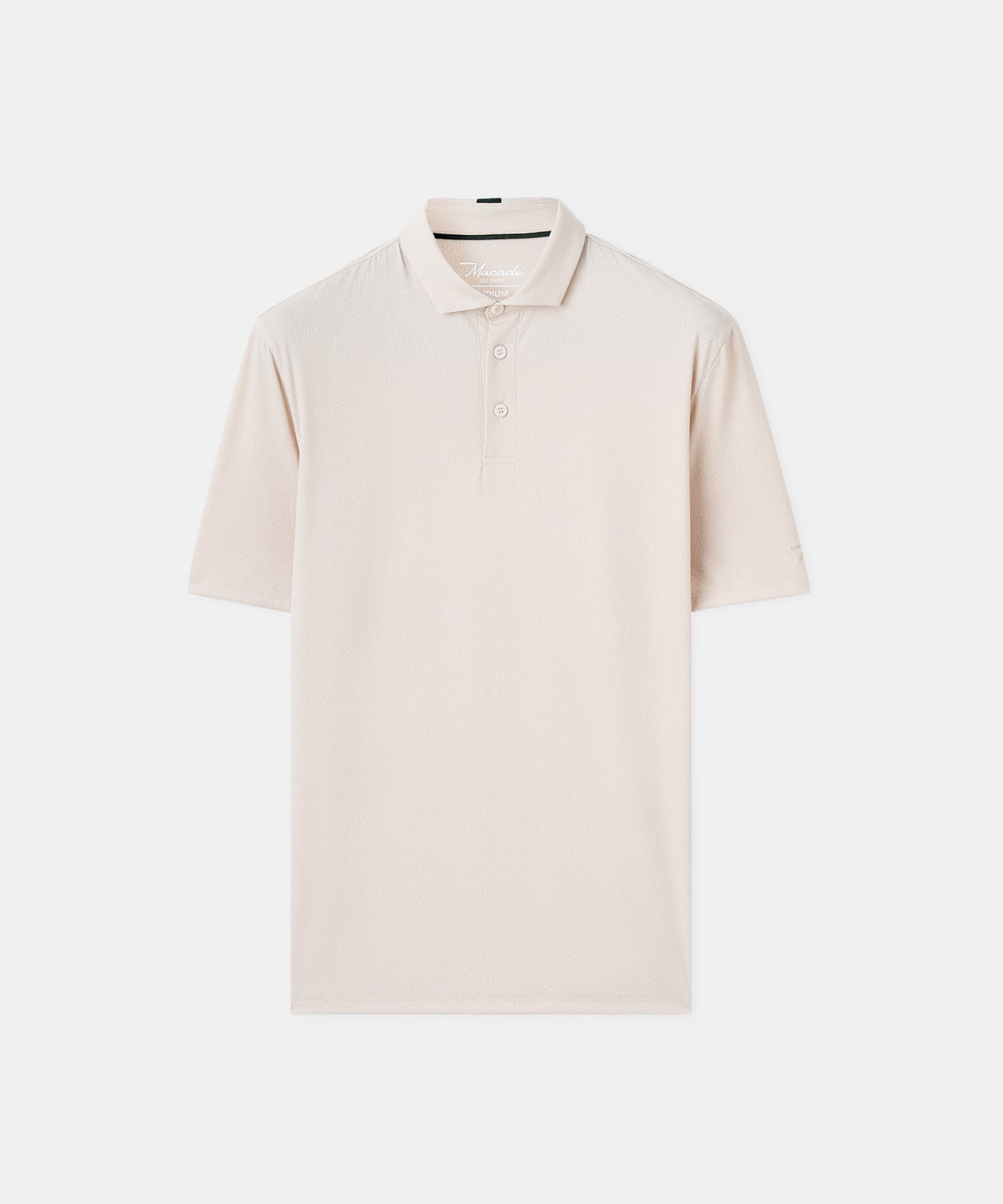 Tan Paisley Core Polo Shirt