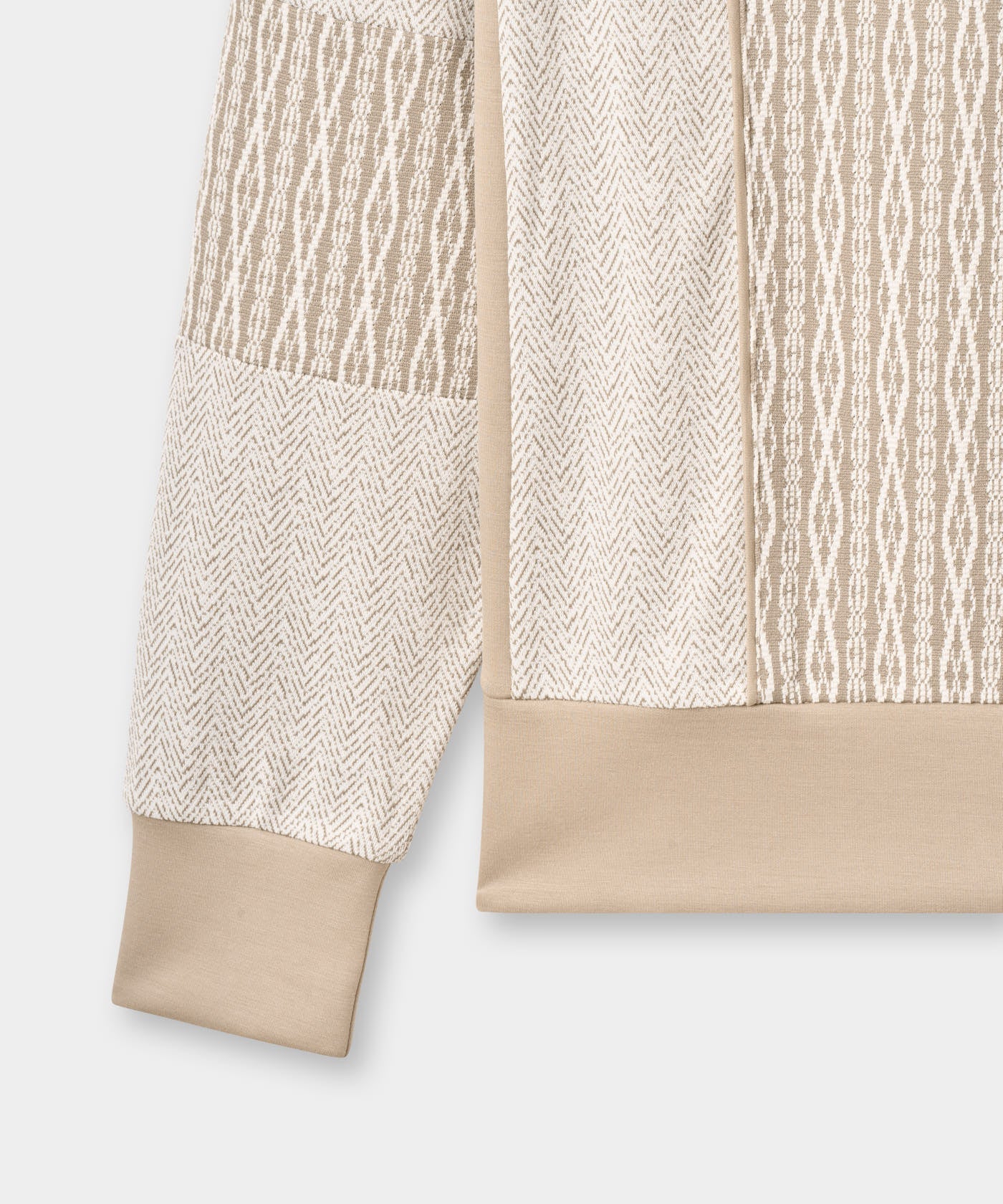 TR Ridgeweave Sweater - Tan flatlay 04