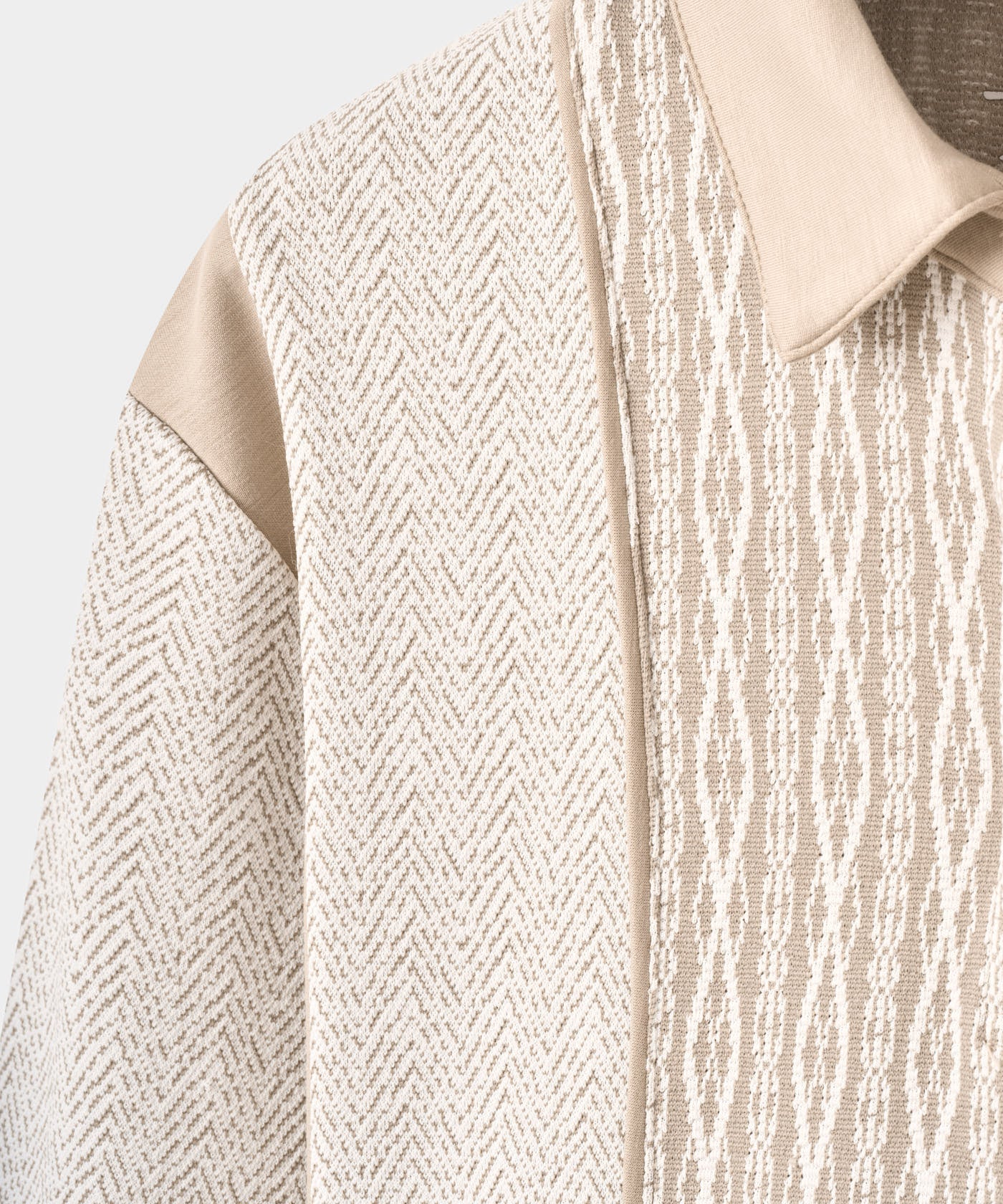 TR Ridgeweave Sweater - Tan flatlay 05