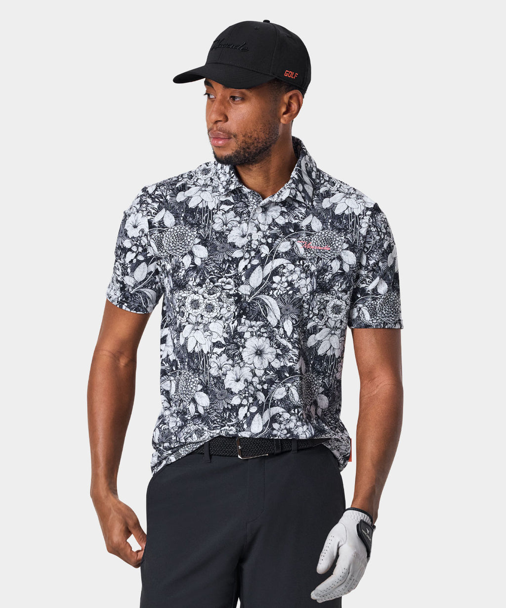 Tate Floral AR Shirt Macade Golf
