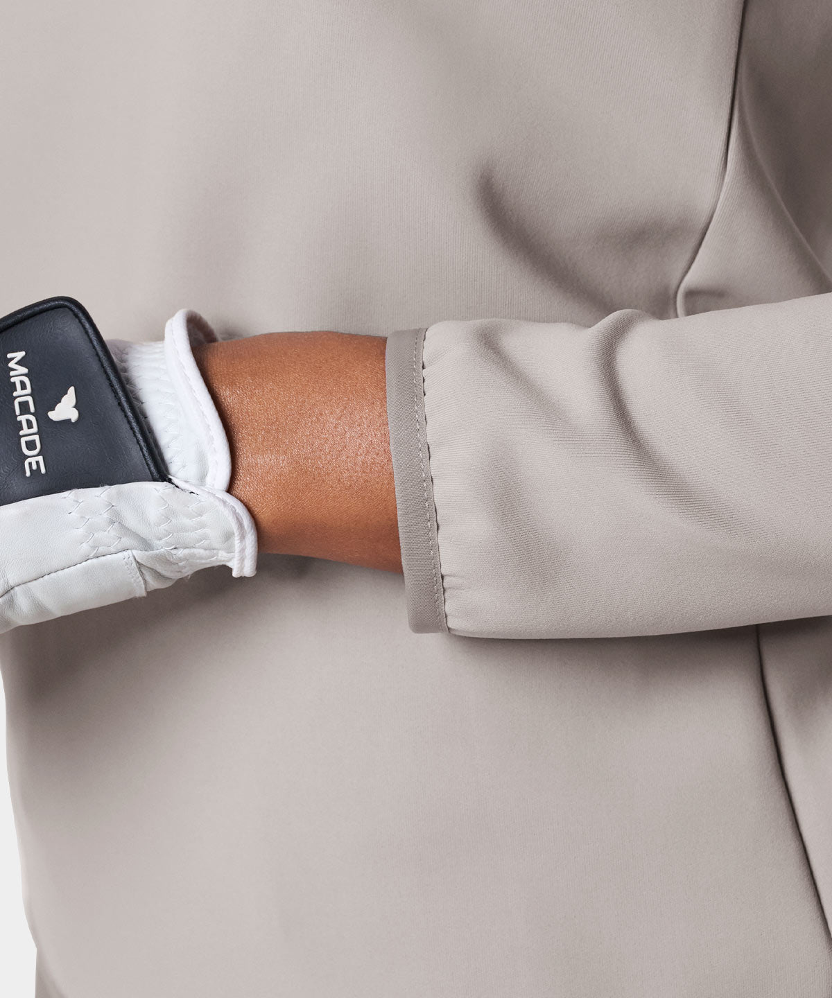 Taupe Therma Quarter Zip