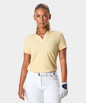Tori Yellow Polo Shirt Macade Golf
