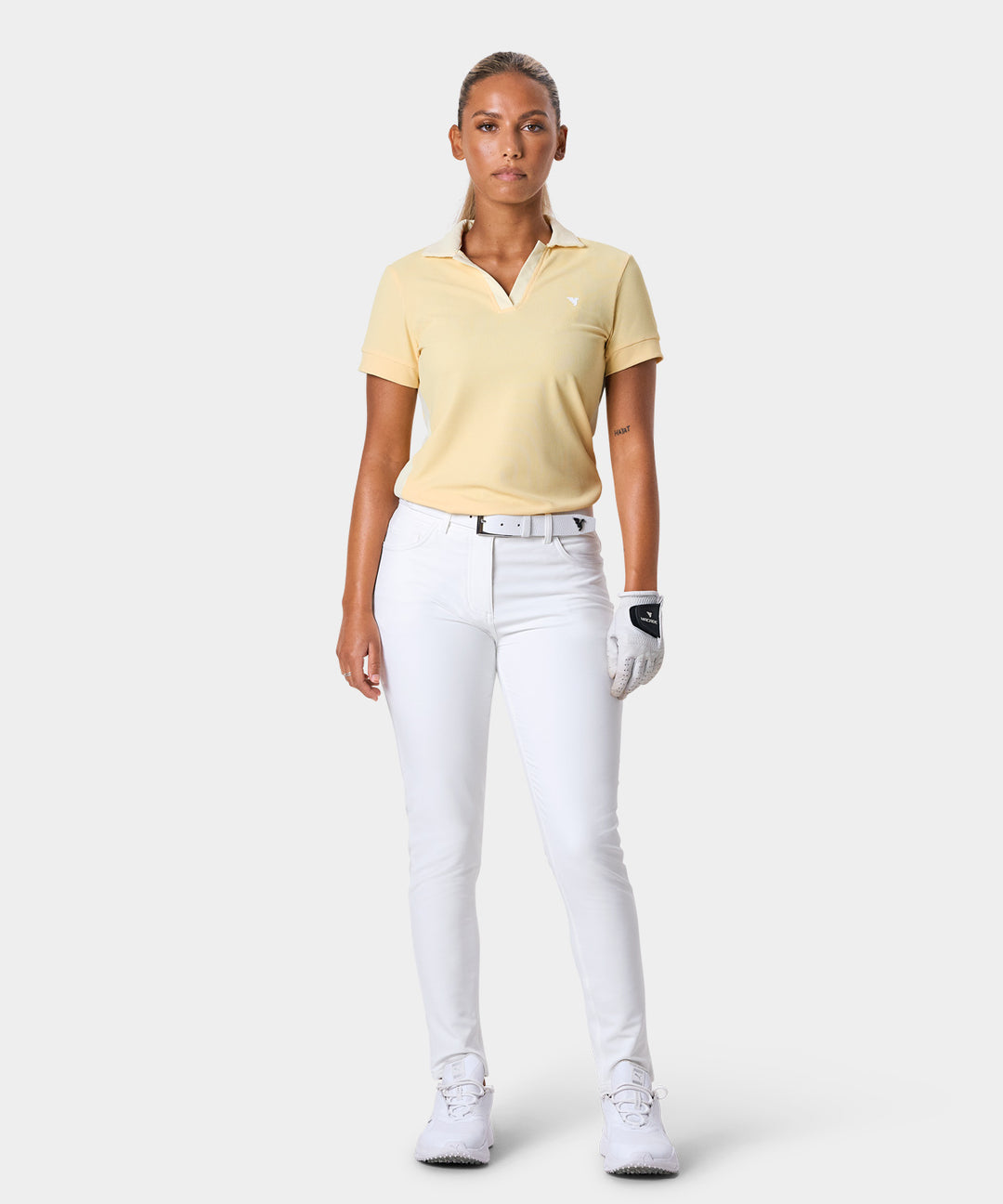 Tori Yellow Polo Shirt Macade Golf