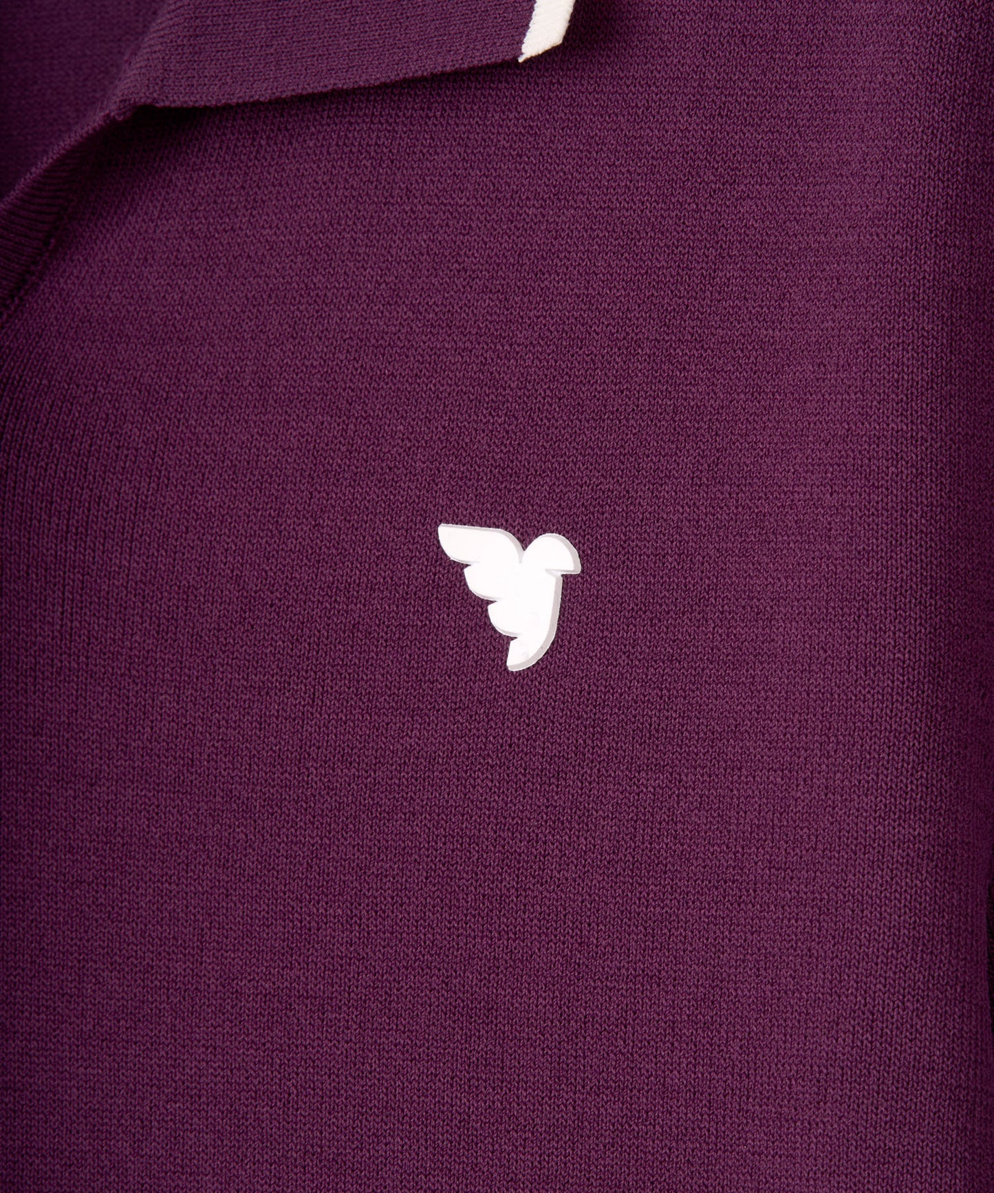 Vera Cropped Polo - Mauve