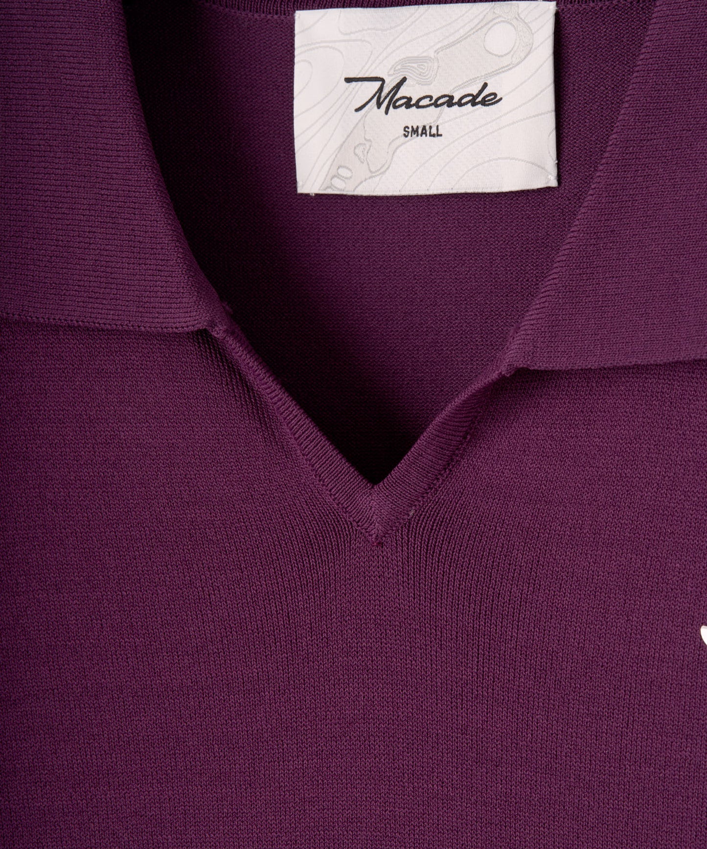 Vera Cropped Polo - Mauve