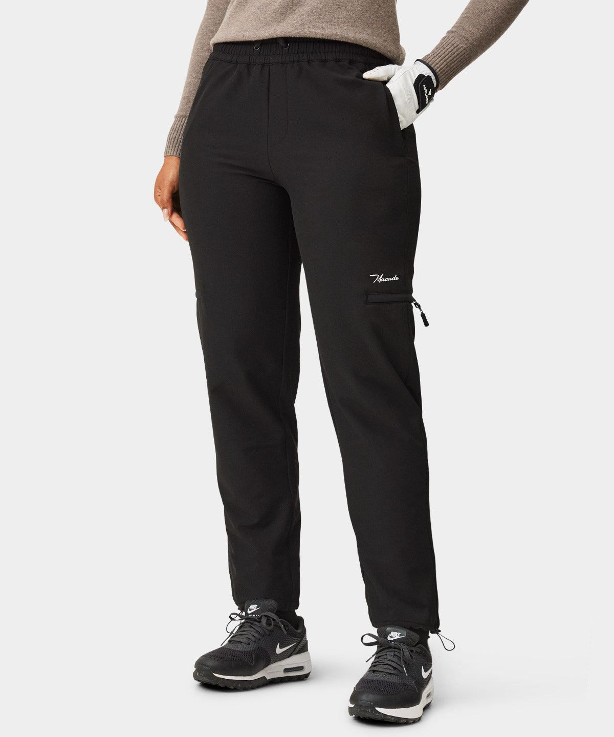 Black Insulated Utility Pants Macade Golf