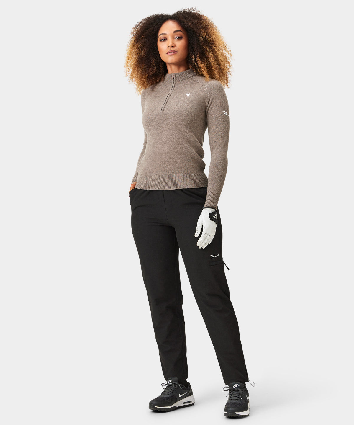 Black Insulated Utility Pants Macade Golf