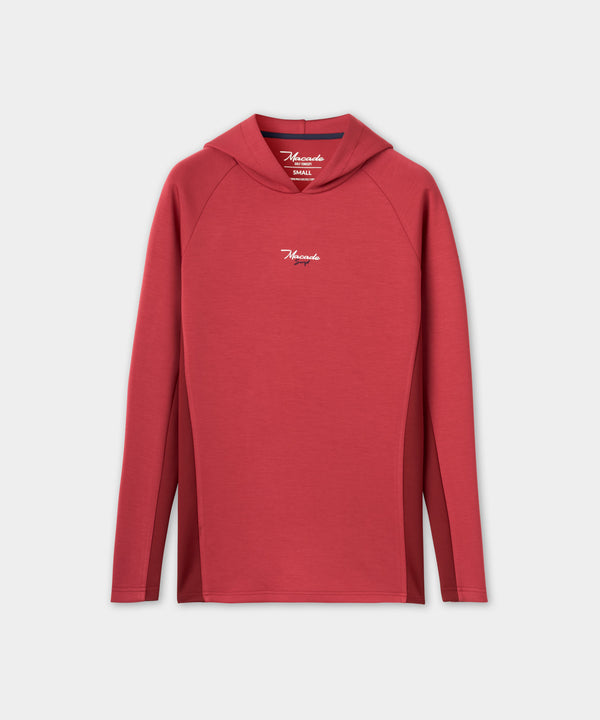 Course Script Hoodie - Crimson