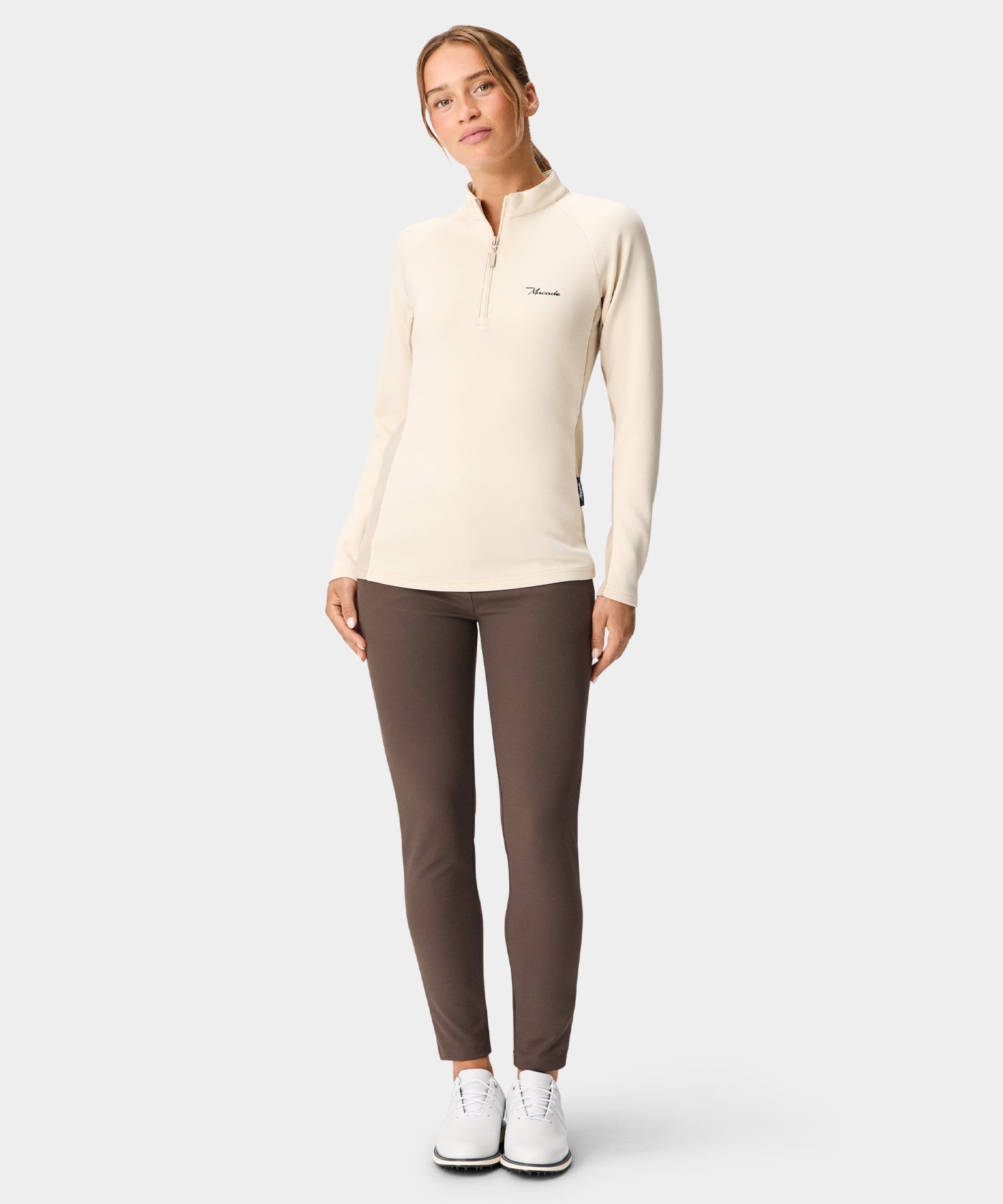 TX Course Quarter Zip - Sand