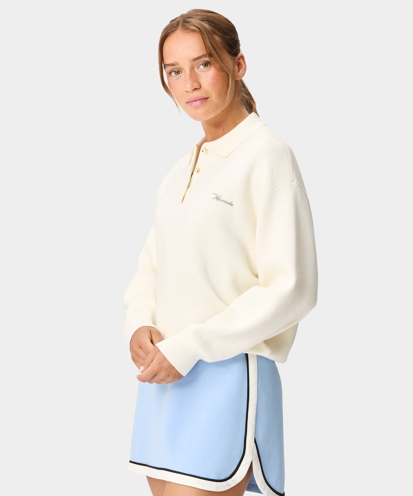 Ivy Knit Sweater - Bone