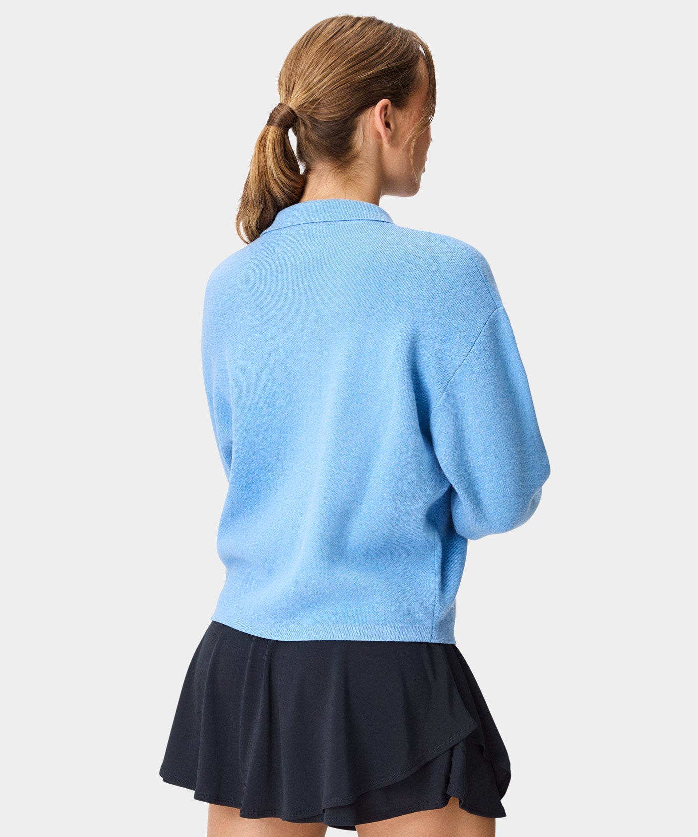 Ivy Knit Sweater - Sky Blue