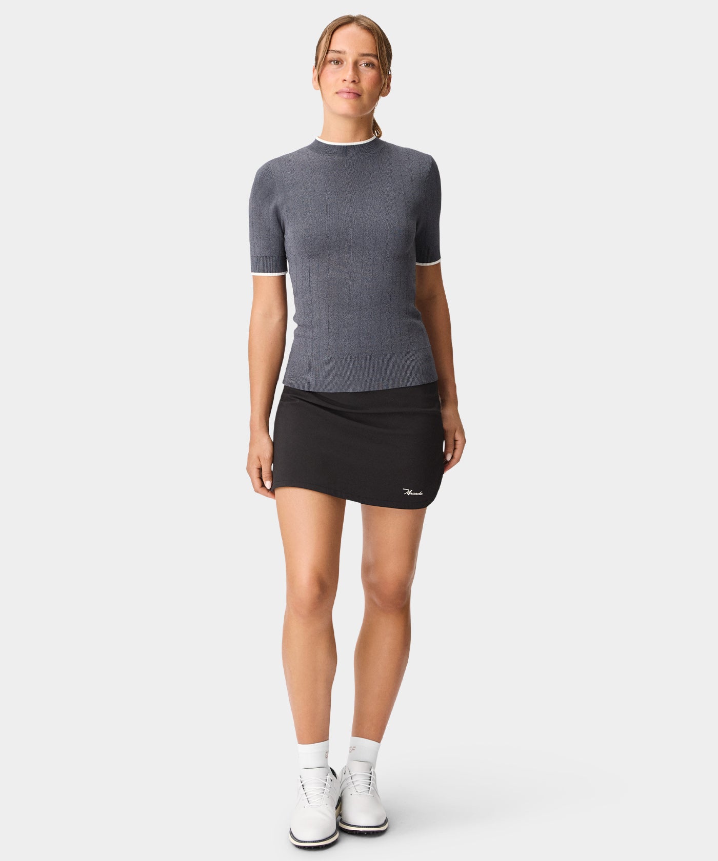Gigi Wave Top - Grey